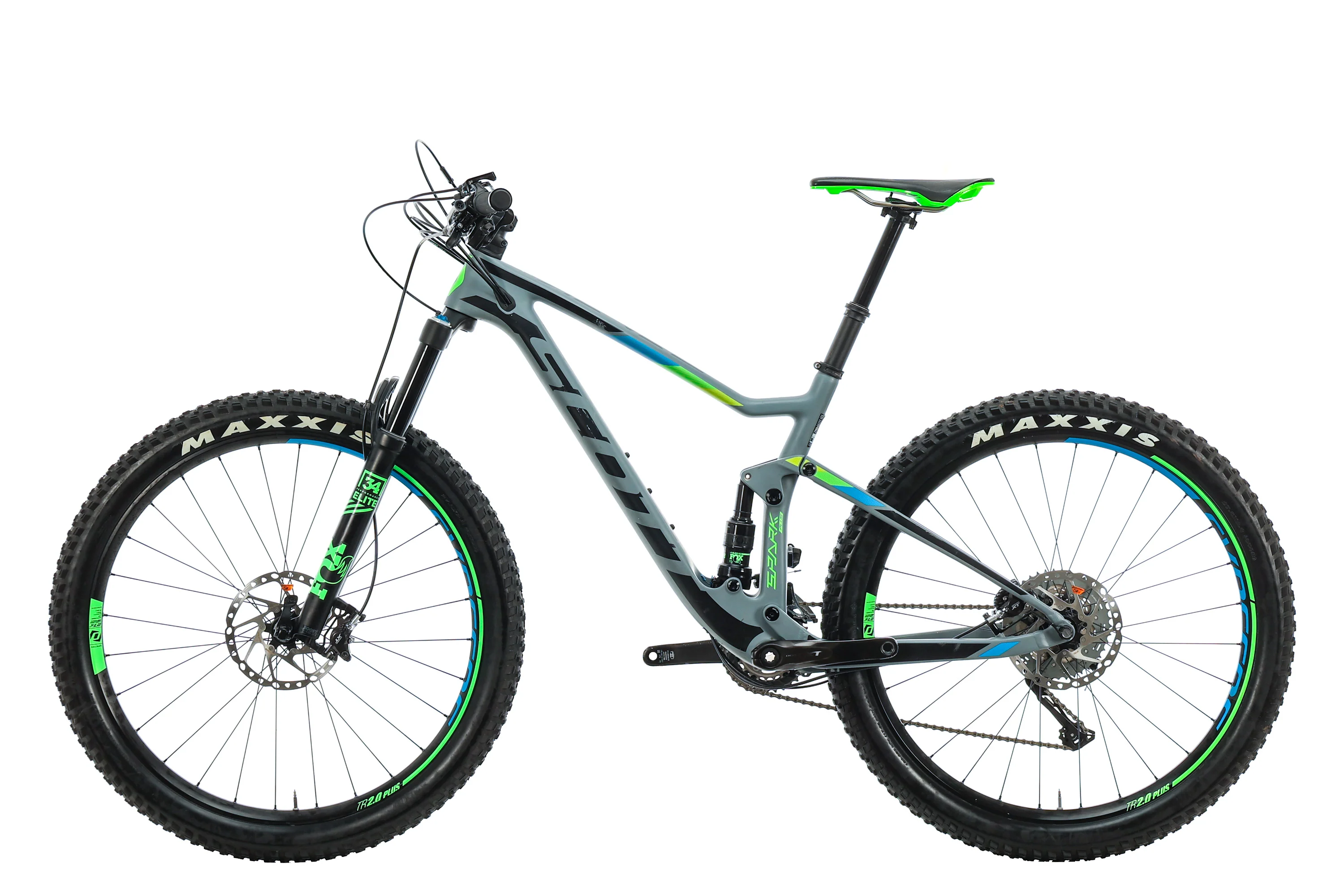 Scott Spark 710 Plus Mountain Bike - 2017, Medium - Image 2