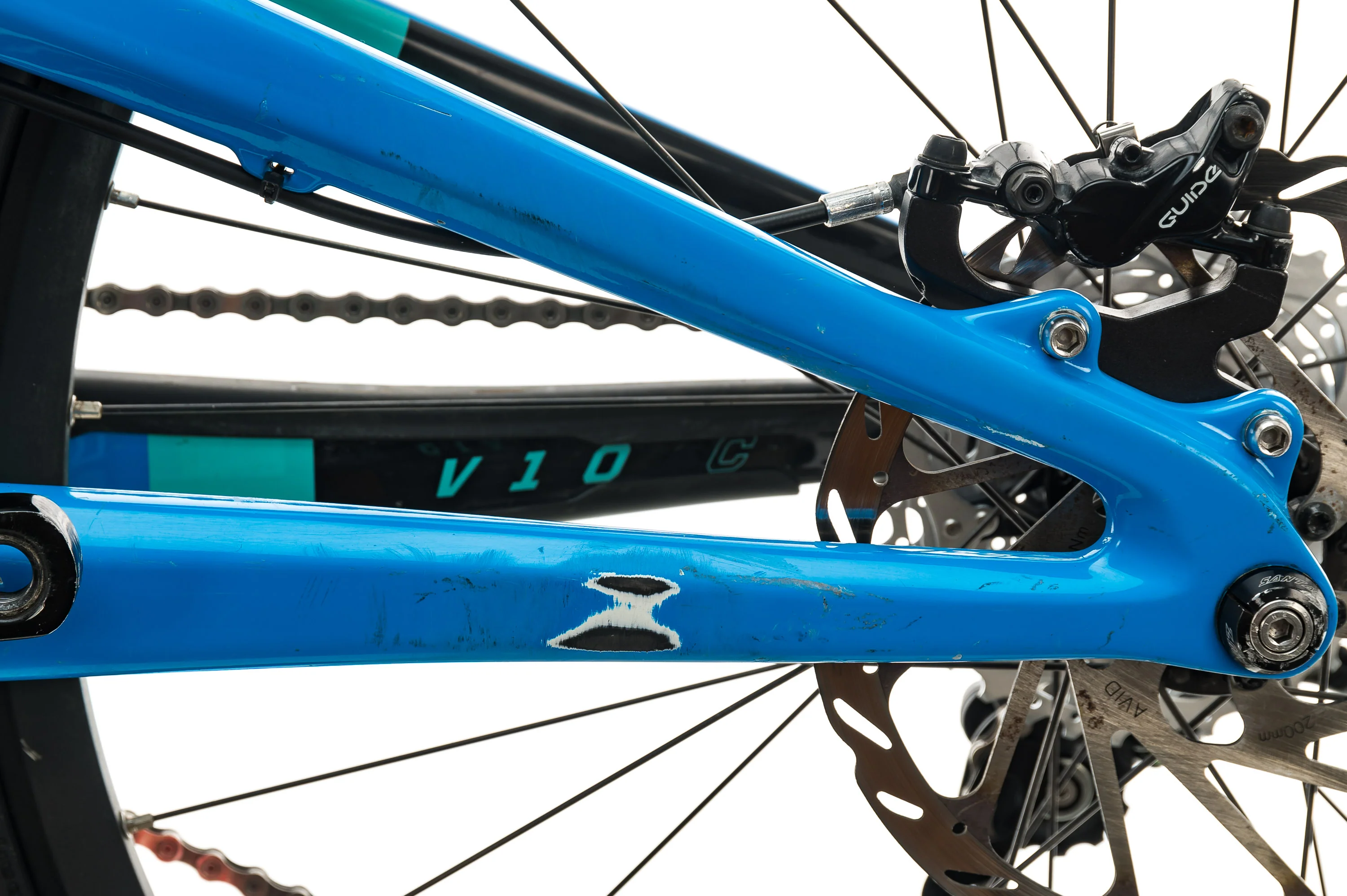 Santa Cruz V10 C Downhill Bike - 2018, X-Large - Image 10