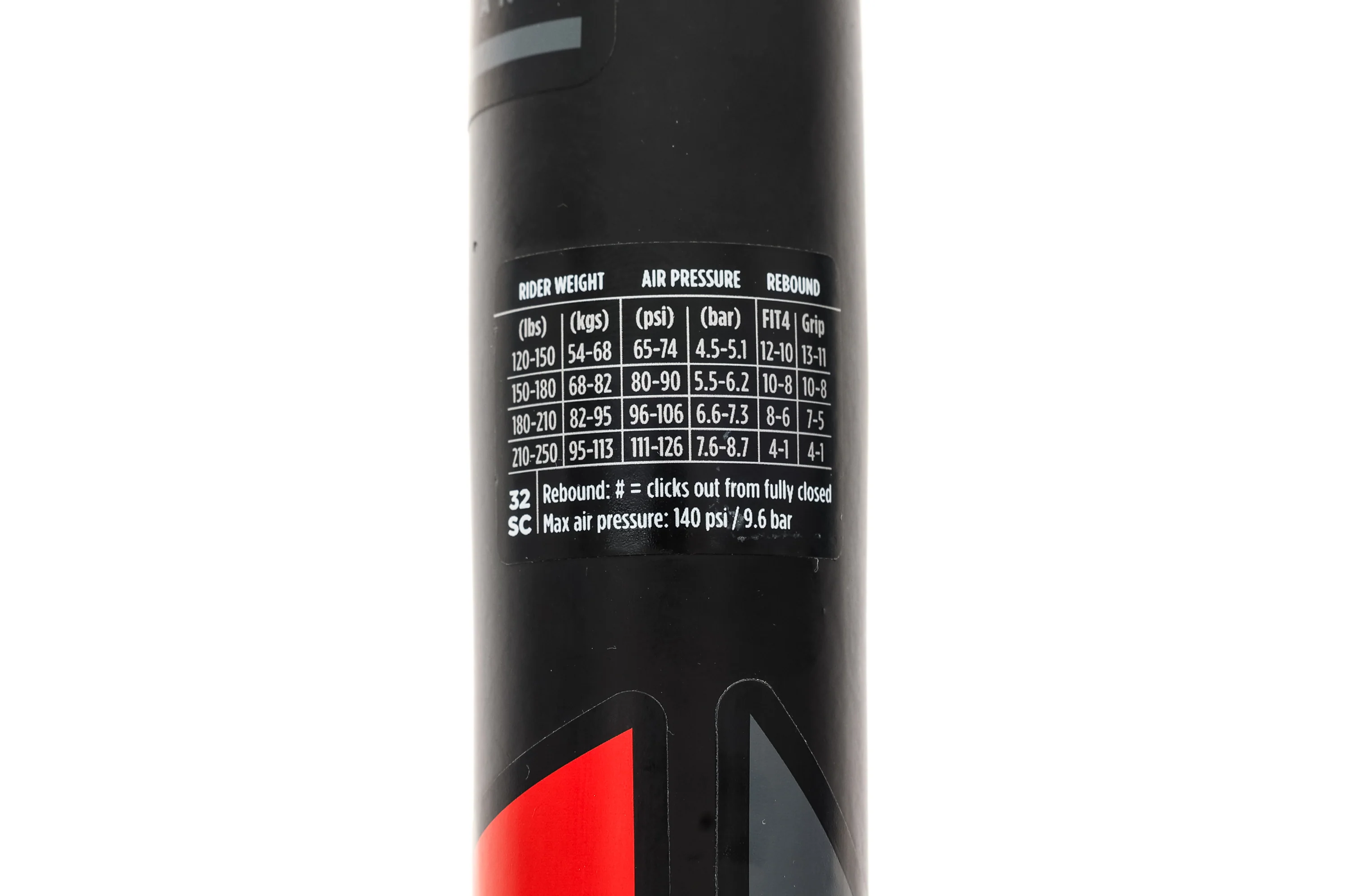 FOX Performance Series 32 FLOAT SC Grip Remote Push Lock 29" 100mm Fork 15QRx110 51mm - 2019 - Image 3