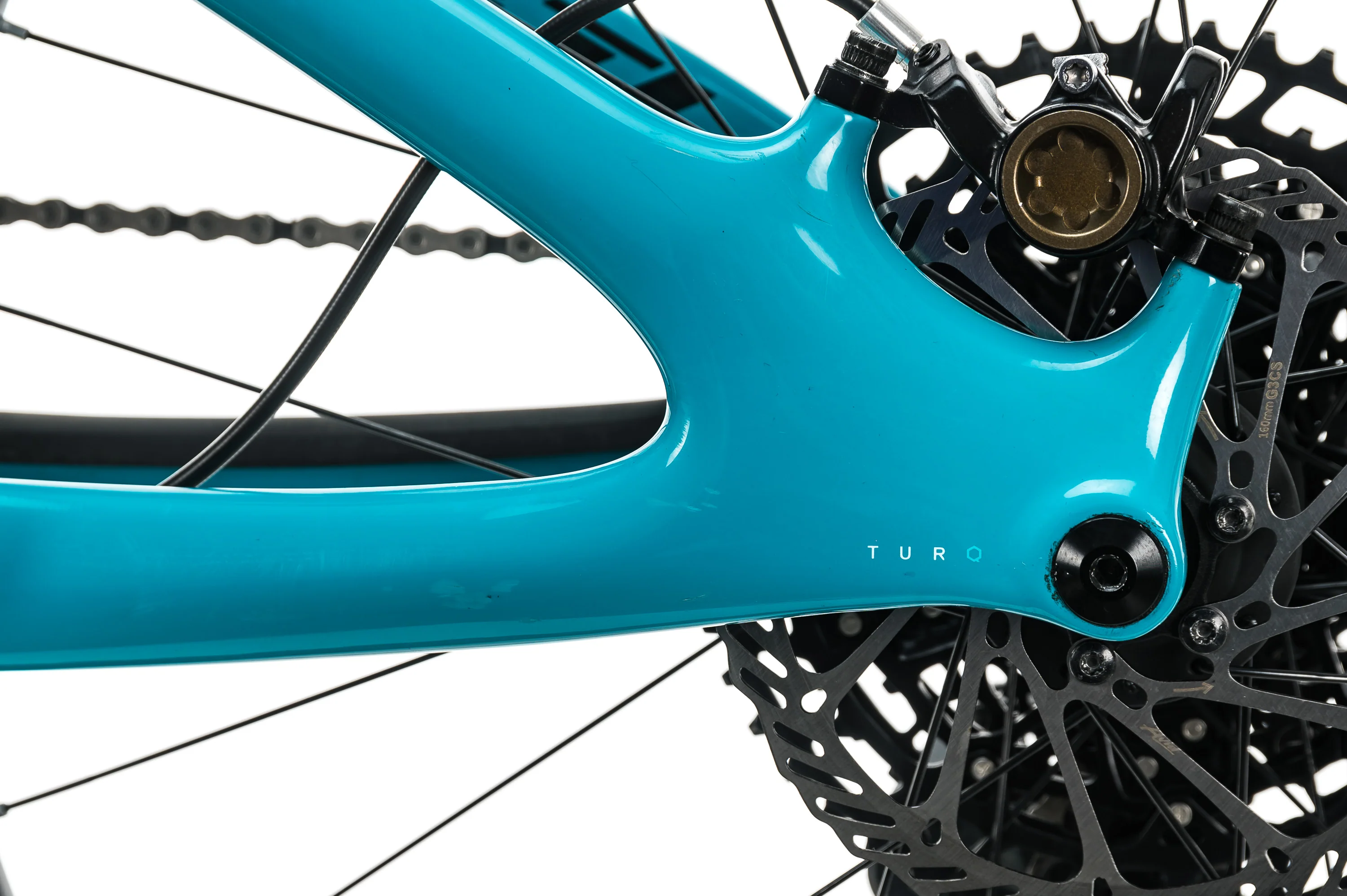 Yeti SB5 TURQ Lunch Ride Mountain Bike - 2019, Large - Image 11