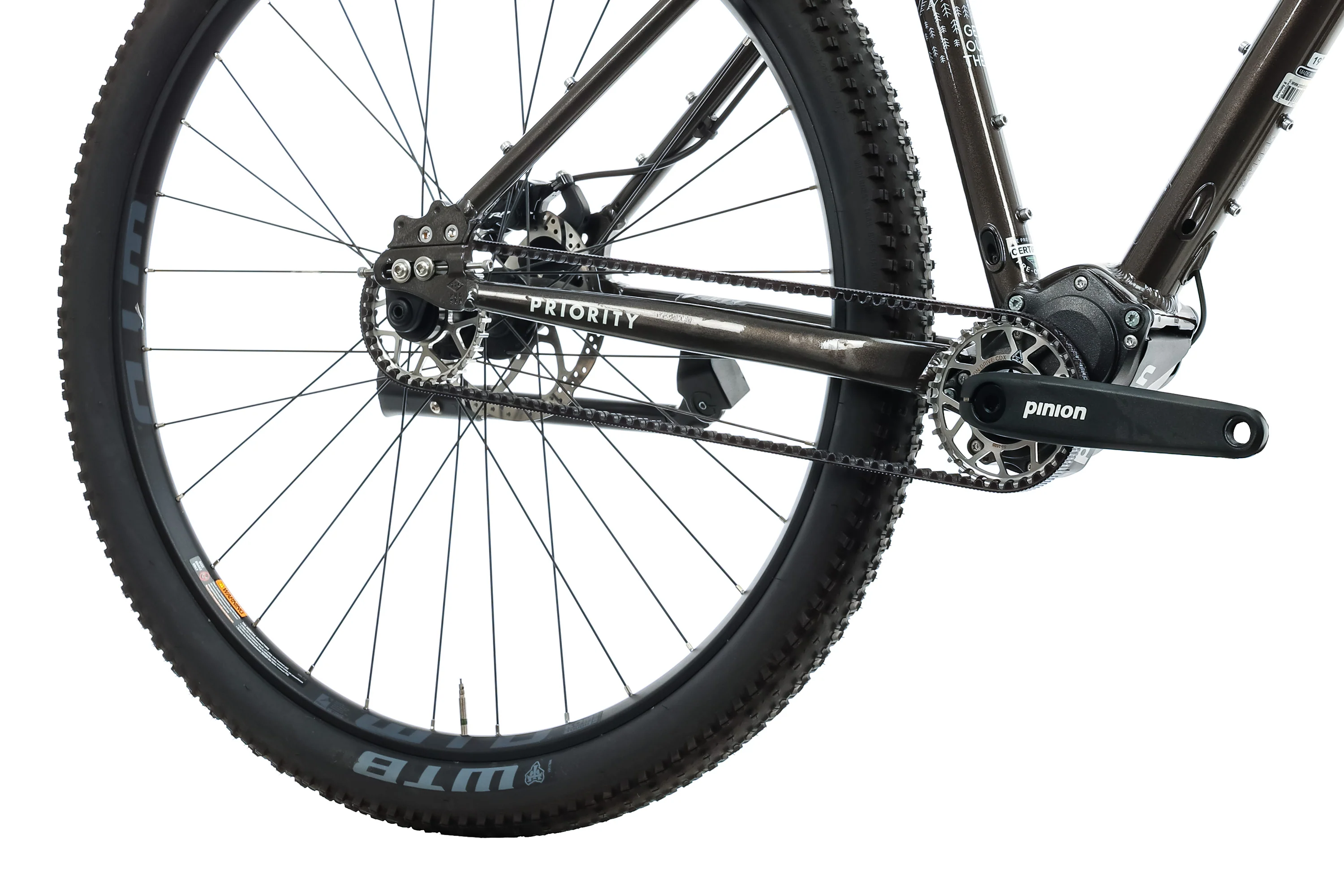Priority Bicycles 600X Adventure Mountain Bike - 2021, Medium - Image 3