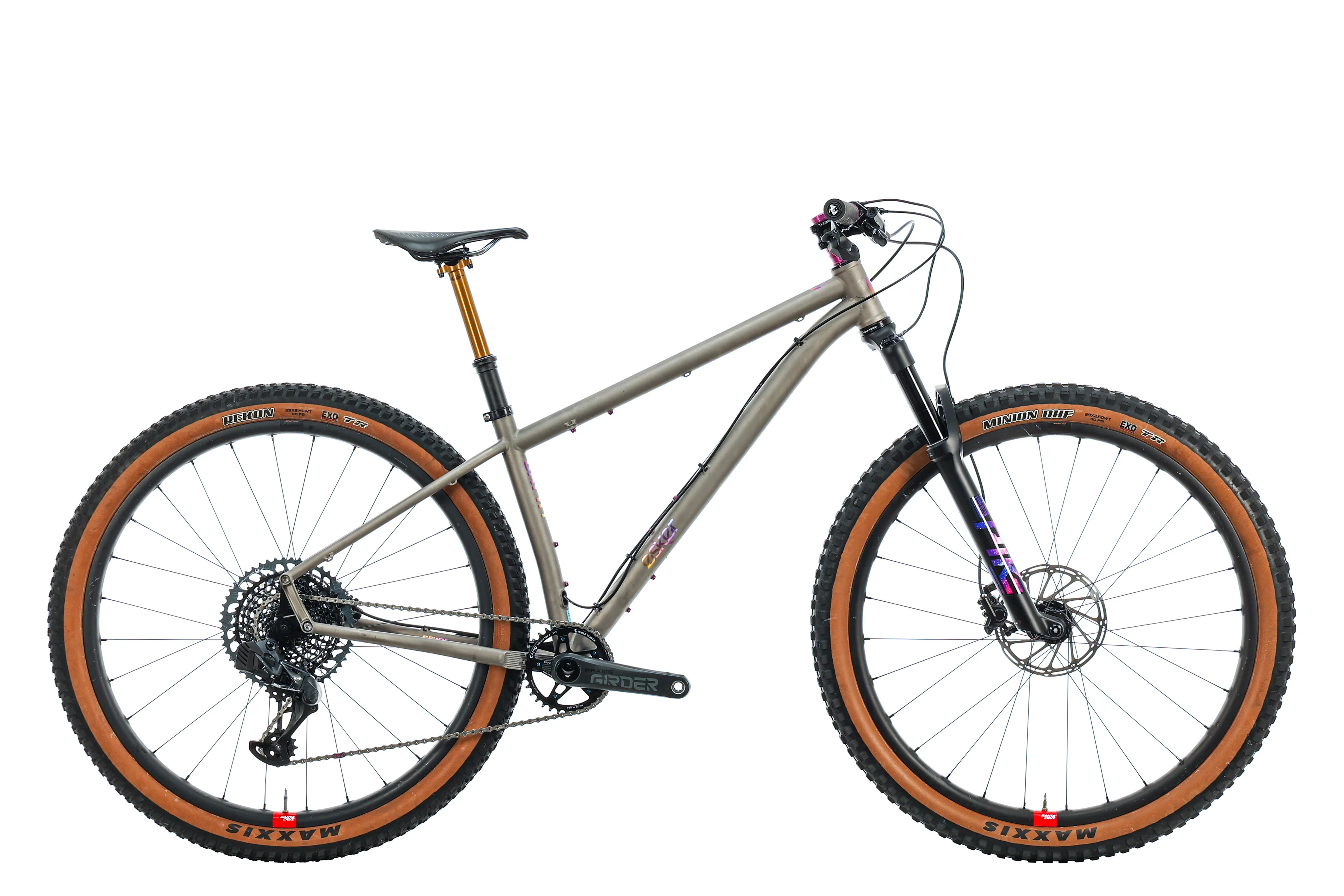 Esker Cycles Japhy Ti Mountain Bike - 2022, S2