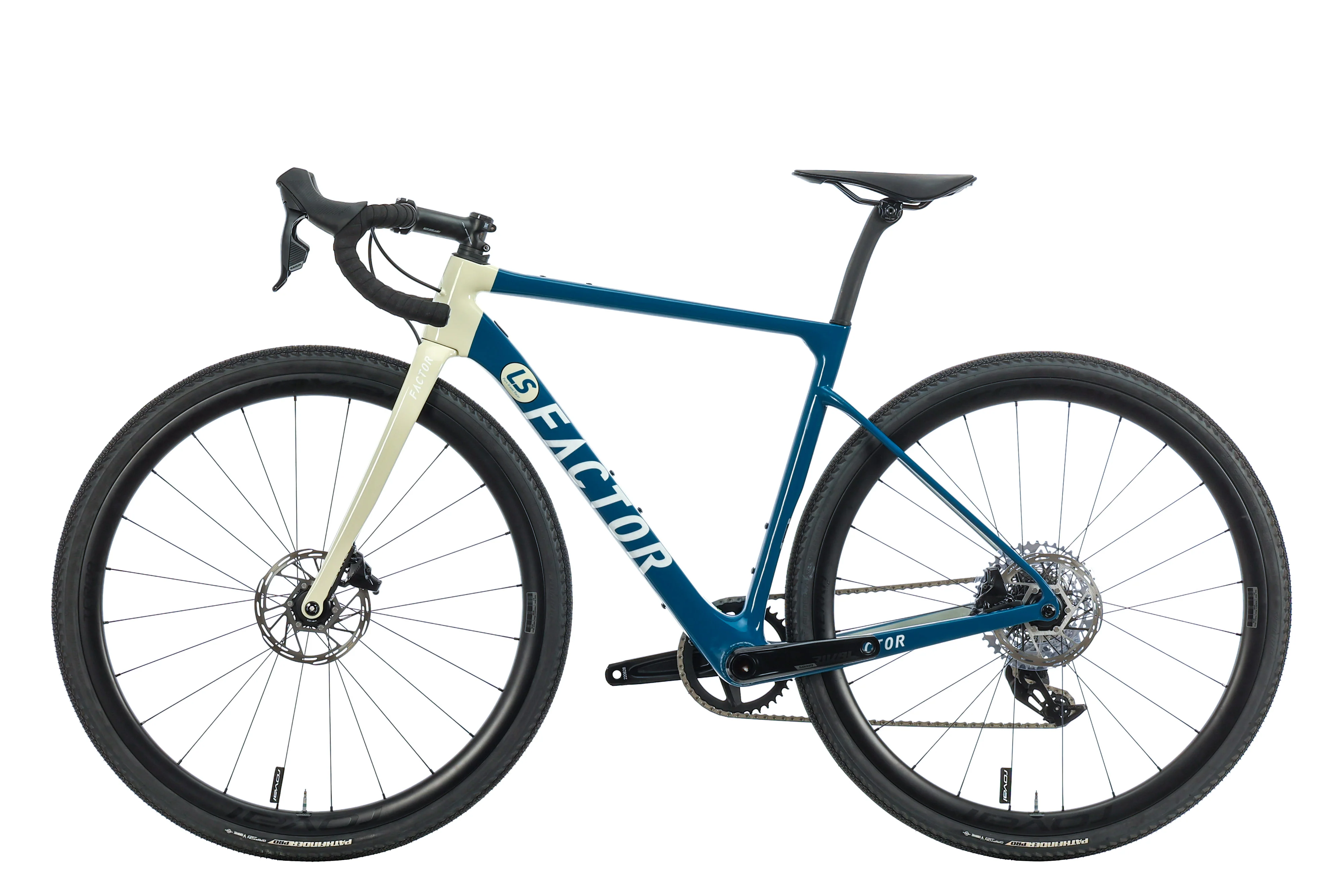 Factor LS SRAM Rival XPLR eTap AXS Gravel Bike - 2022, 52cm - Image 2