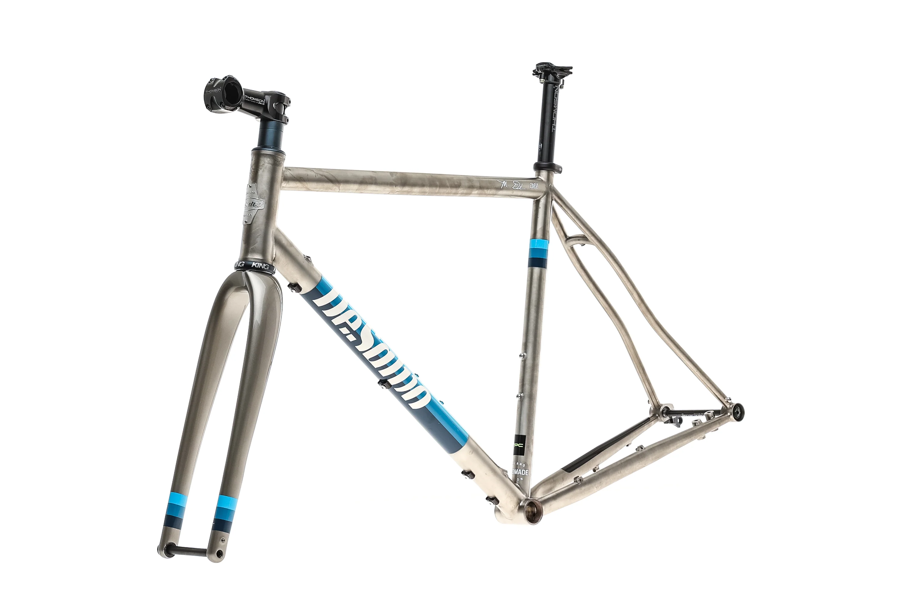 Desalvo Custom Titanium Gravel Medium Frameset - 2022 - Image 2