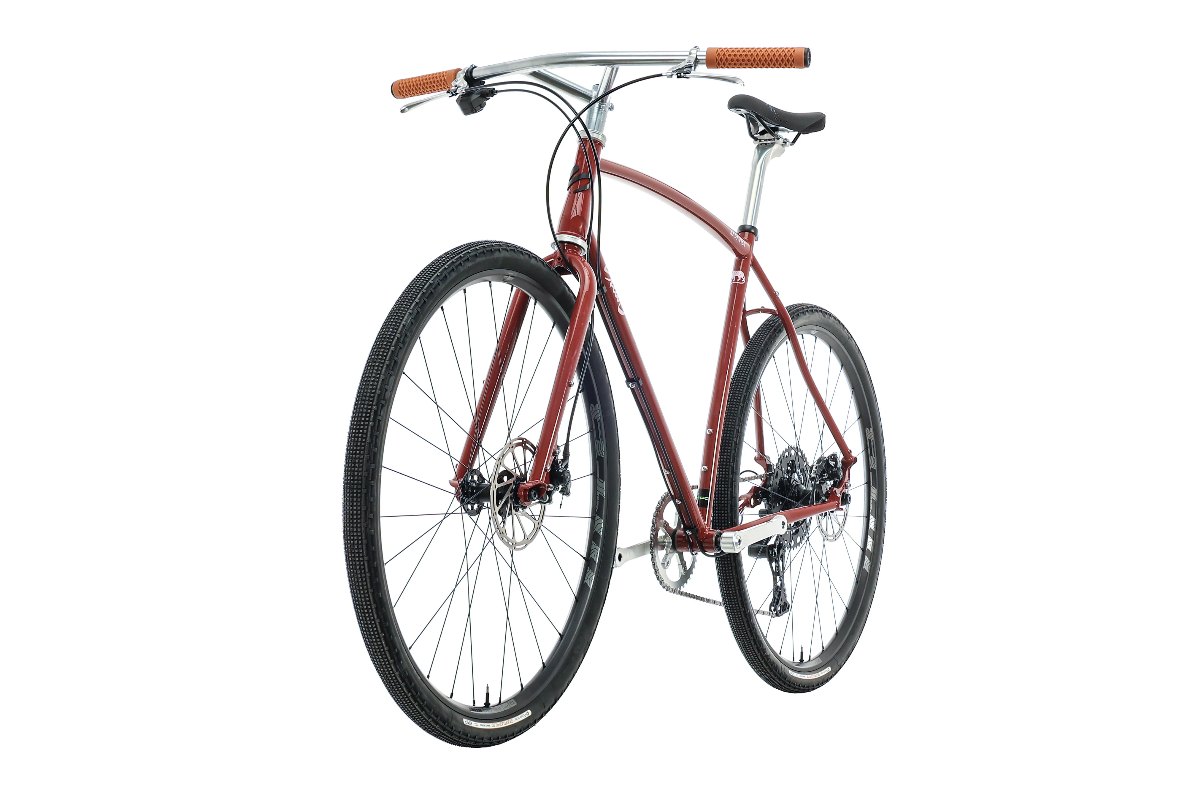 Sklar X Radavist Super Something Klunker Gravel Bike Burgundy Something - 2023, 58cm - Image 4