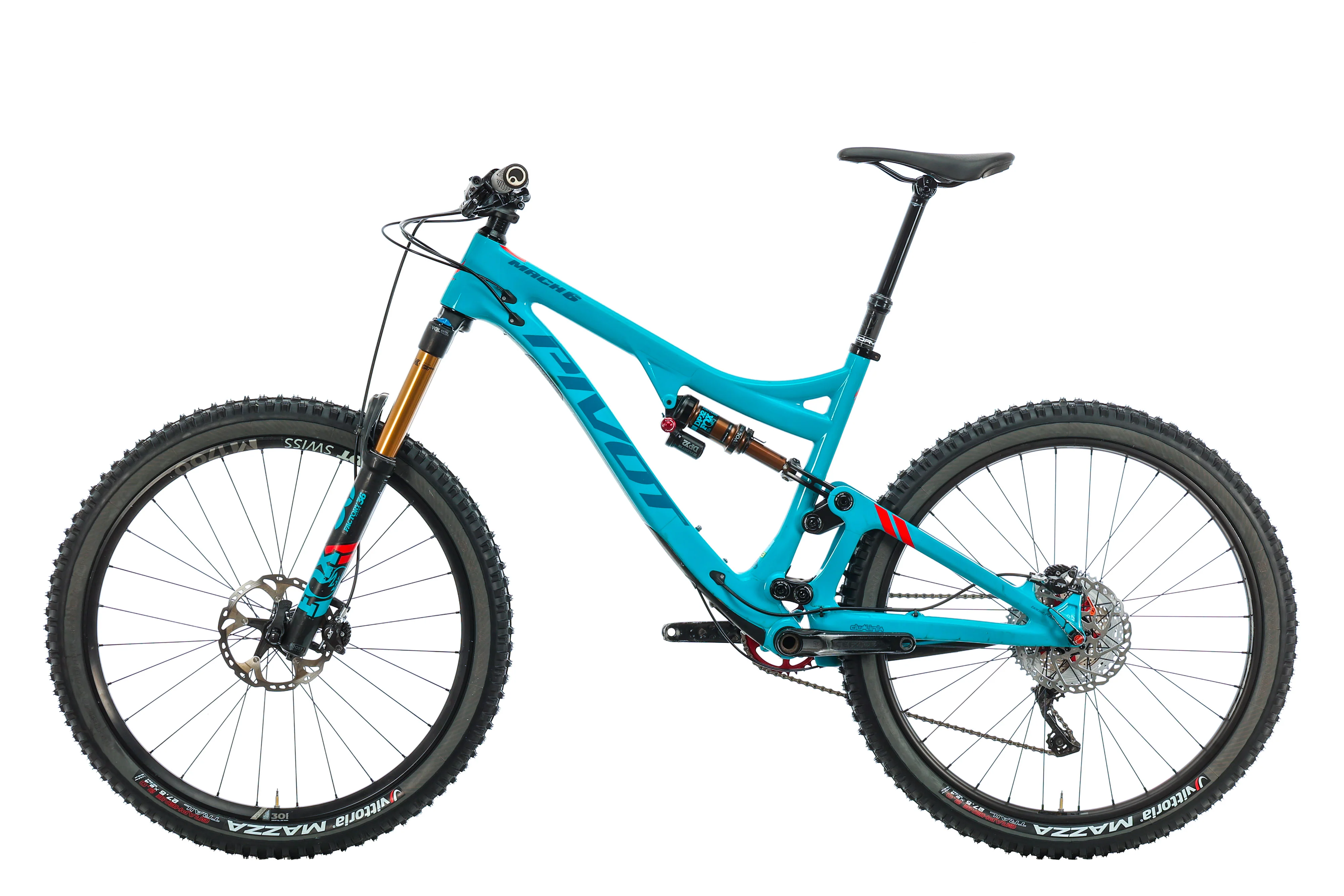 Pivot Mach 6 Carbon Pro XT/XTR Mountain Bike - 2018, Large - Image 2