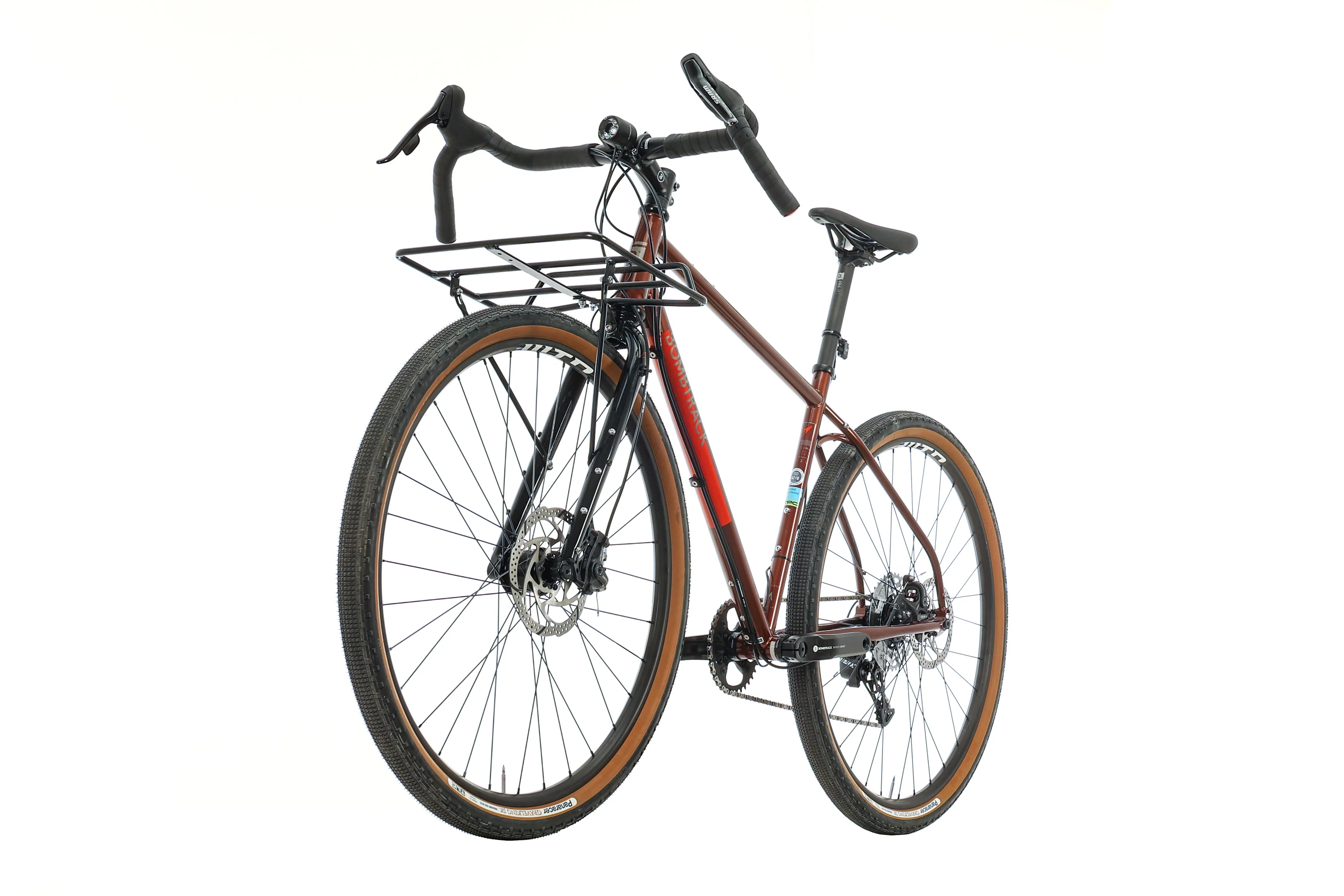 Bombtrack Beyond 2 Glossy Metallic Root Beer Touring Bike - 2022, Medium - Image 4