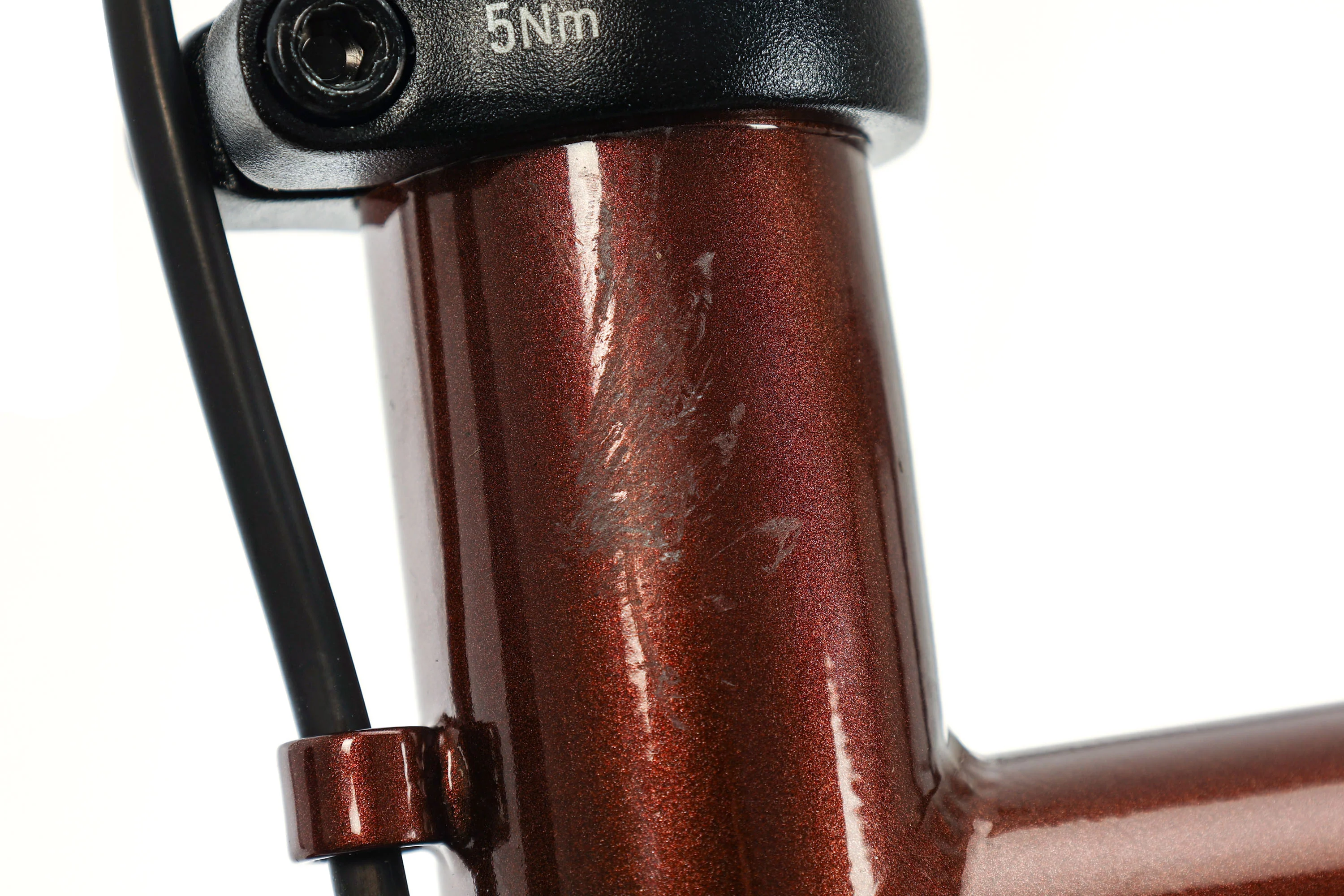 Bombtrack Beyond 2 Glossy Metallic Root Beer Touring Bike - 2022, Medium - Image 8