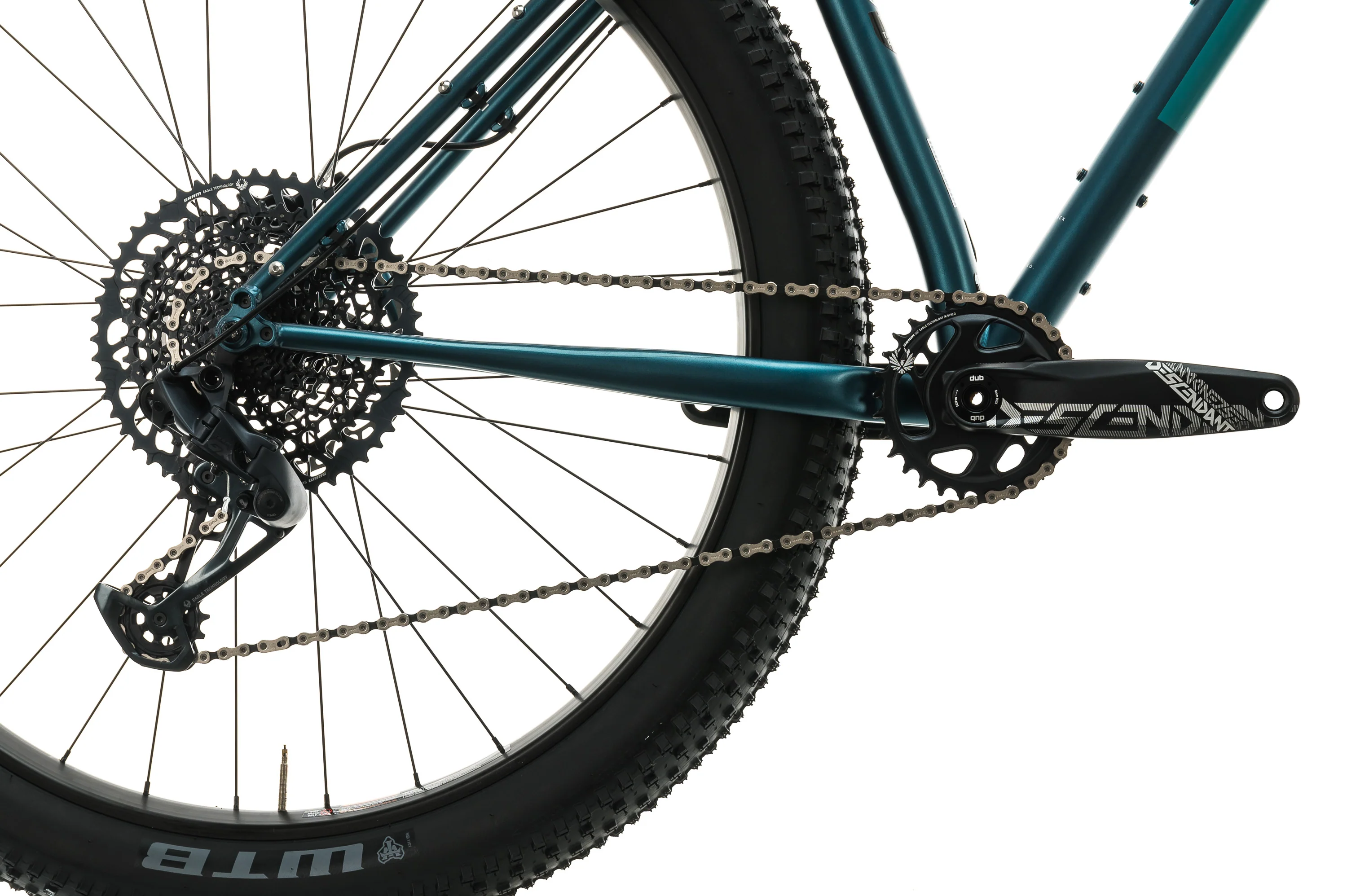 Bombtrack Beyond+ ADV Matt Metallic Teal Mountain Bike - 2022, Large - Image 4