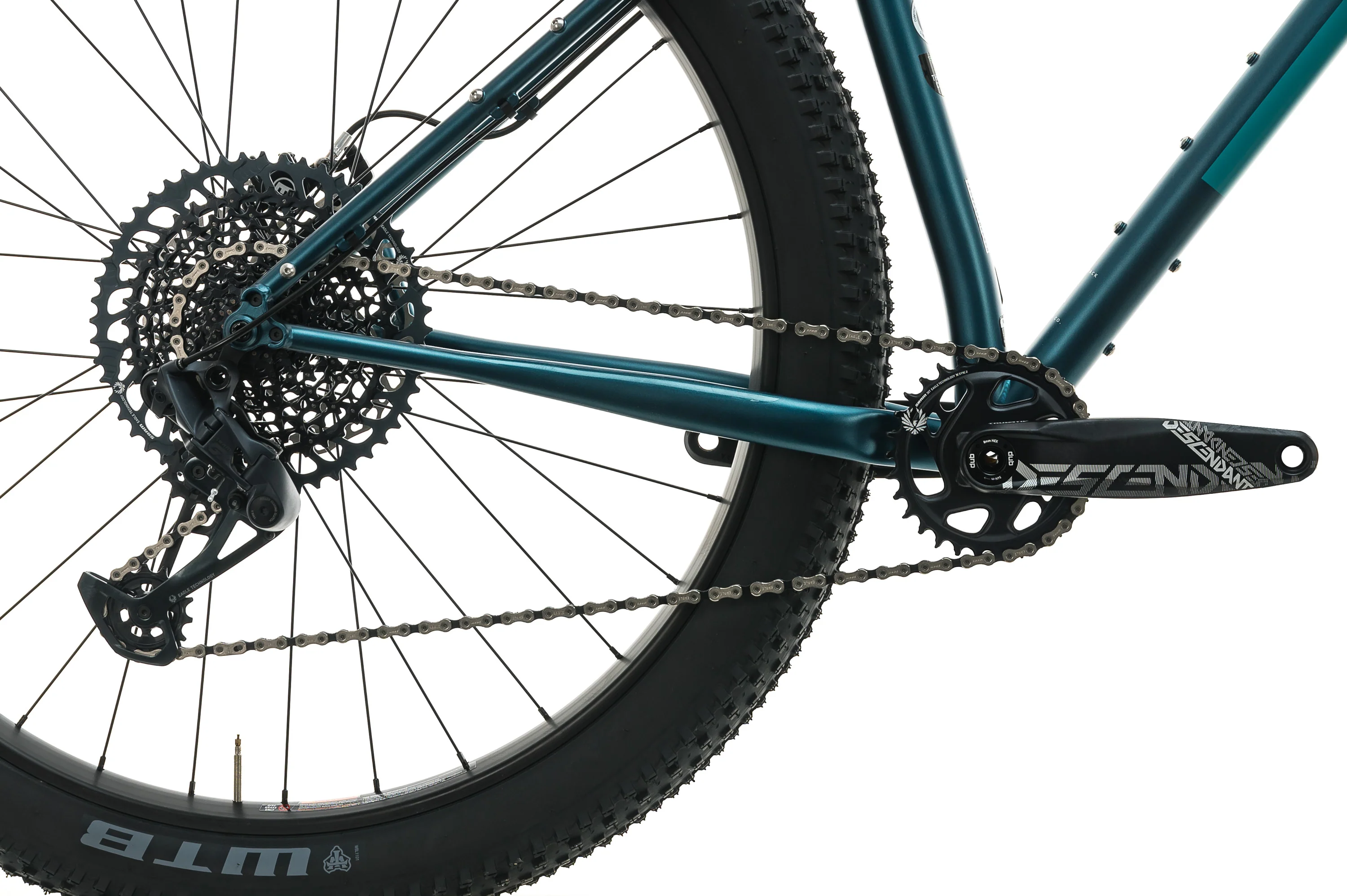 Bombtrack Beyond+ ADV Matt Metallic Teal Mountain Bike - 2022, Large - Image 4