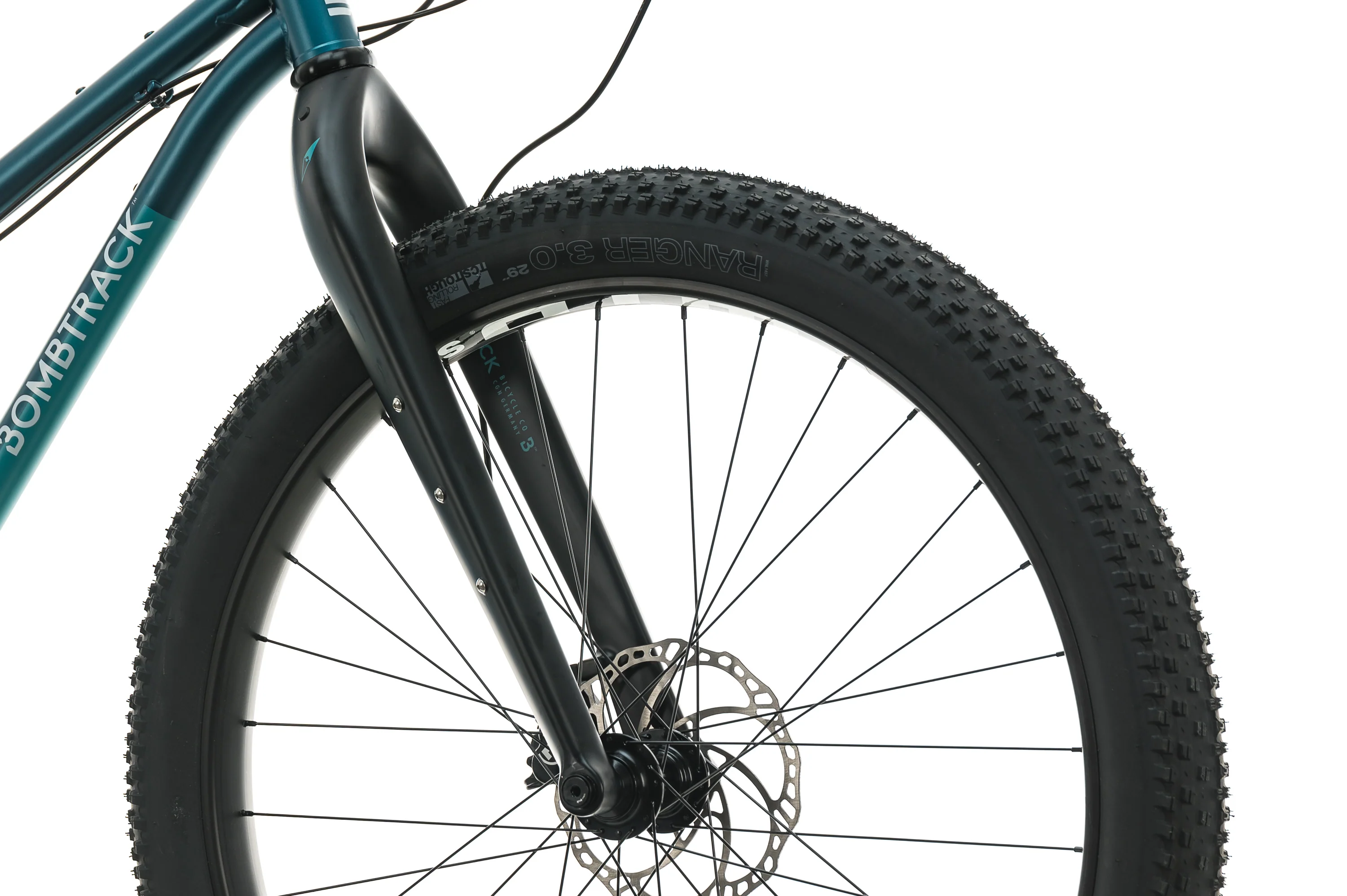 Bombtrack Beyond+ ADV Matt Metallic Teal Mountain Bike - 2022, Small - Image 5