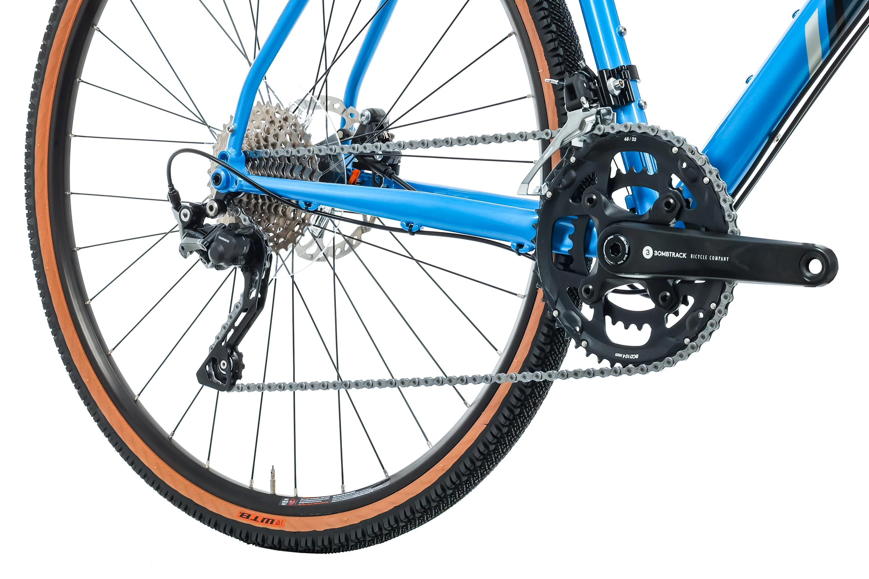 Bombtrack Hook Glossy Metalic Blue Gravel Bike - 2022, Large - Image 3