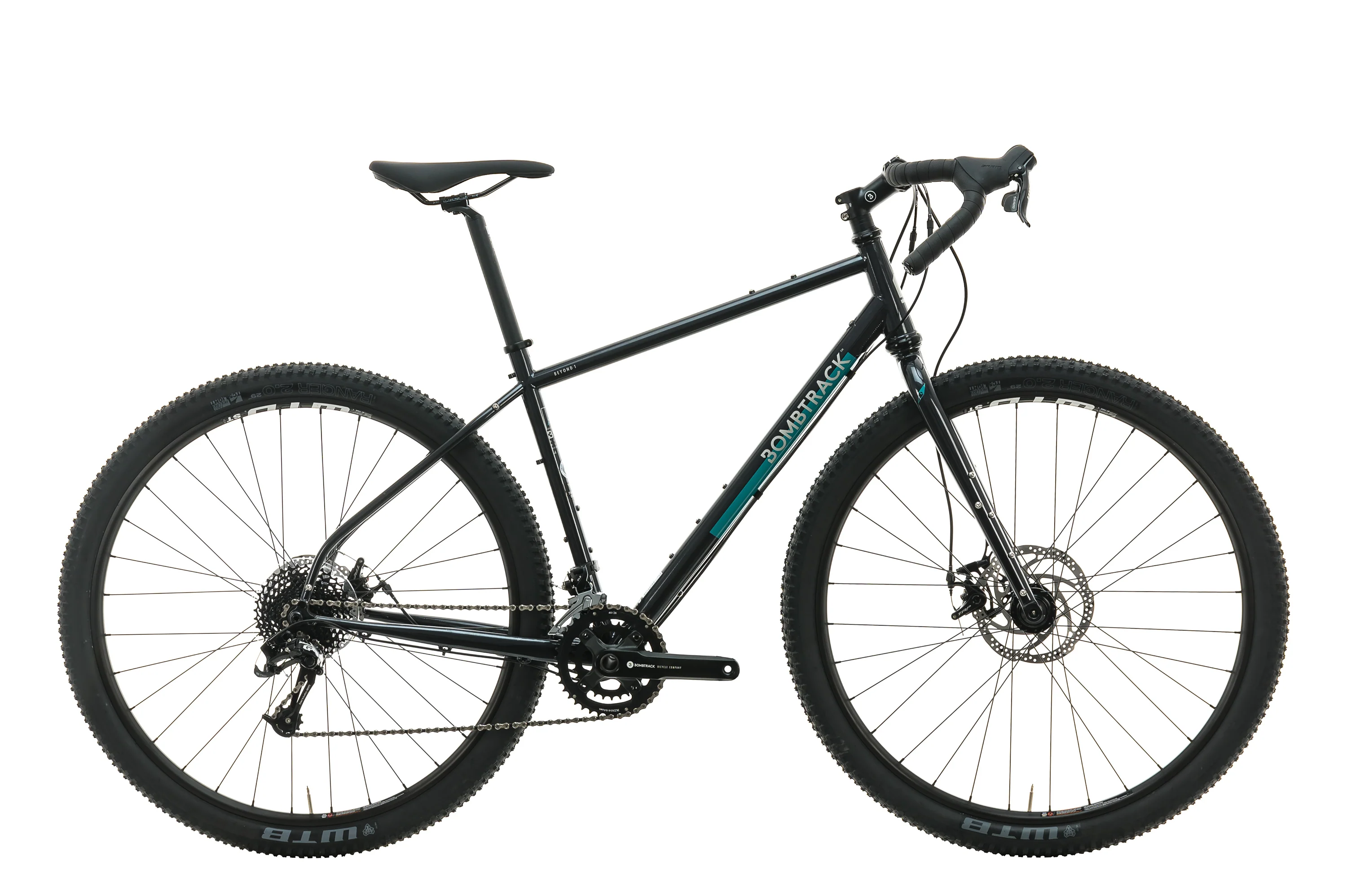 Bombtrack Beyond 1 Glossy Metallic Black Touring Bike - 2022, Medium