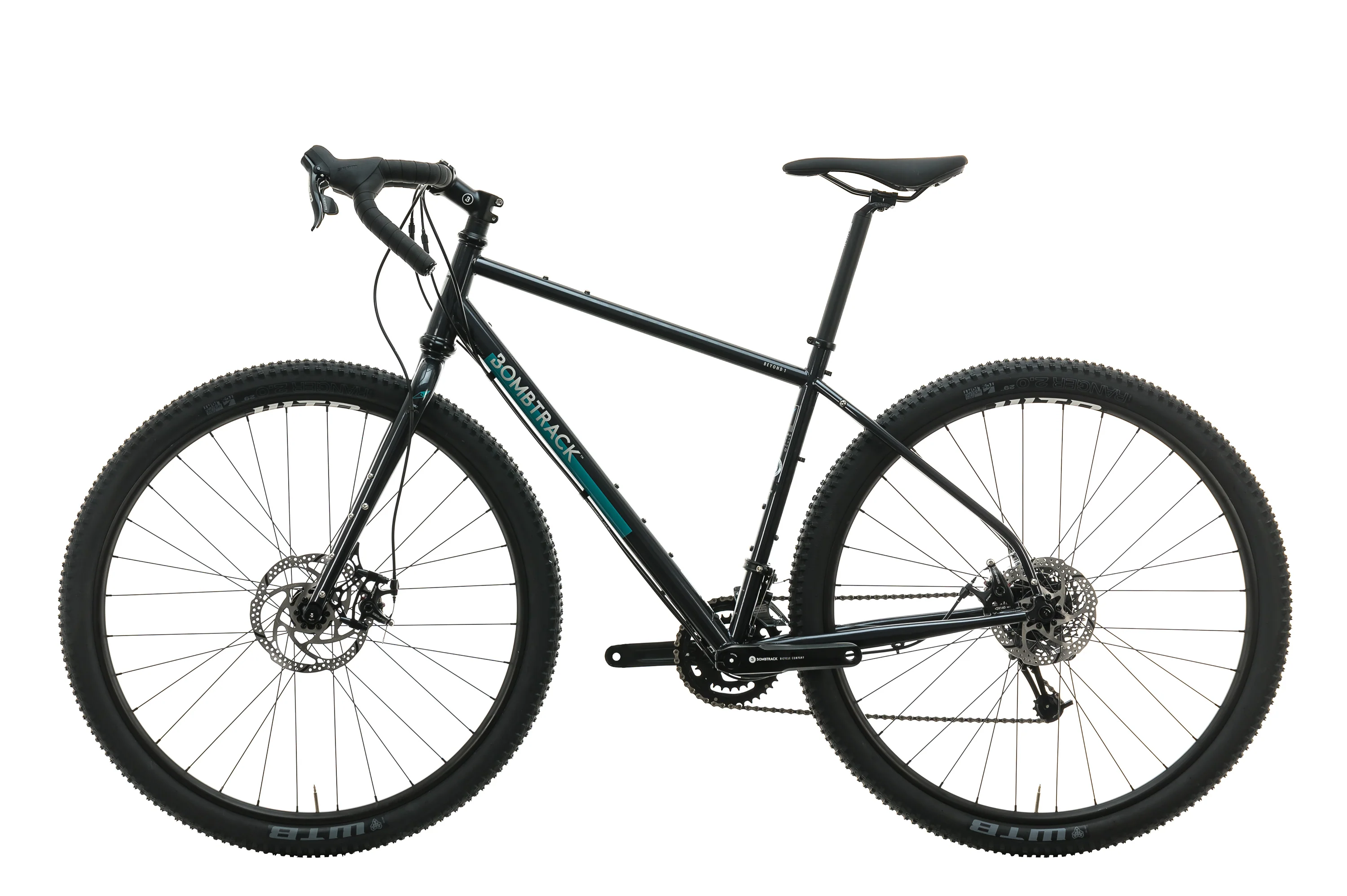 Bombtrack Beyond 1 Glossy Metallic Black Touring Bike - 2022, Medium - Image 2