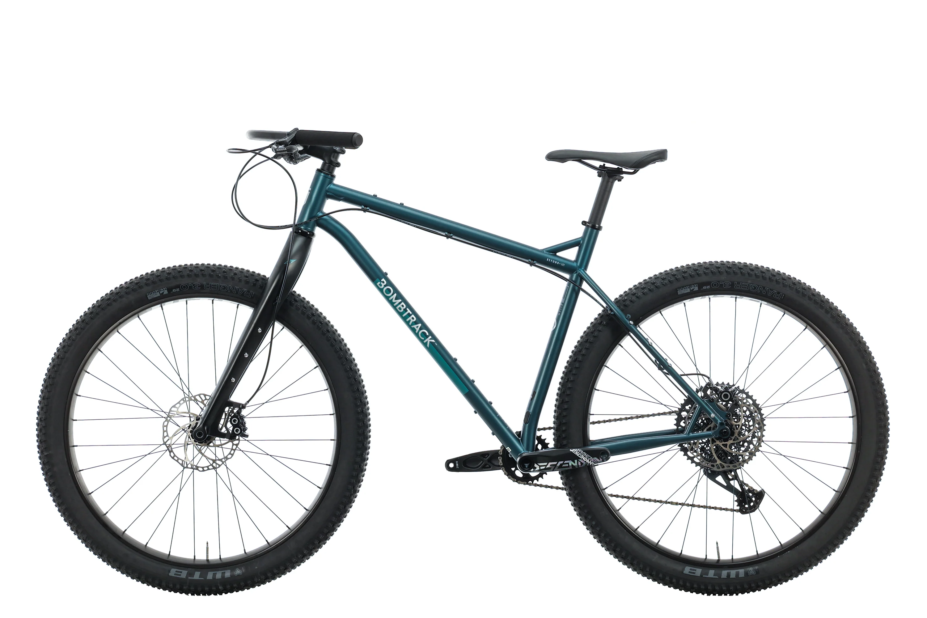 Bombtrack Beyond+ ADV Matt Metallic Teal Mountain Bike - 2022, X-Large - Image 2