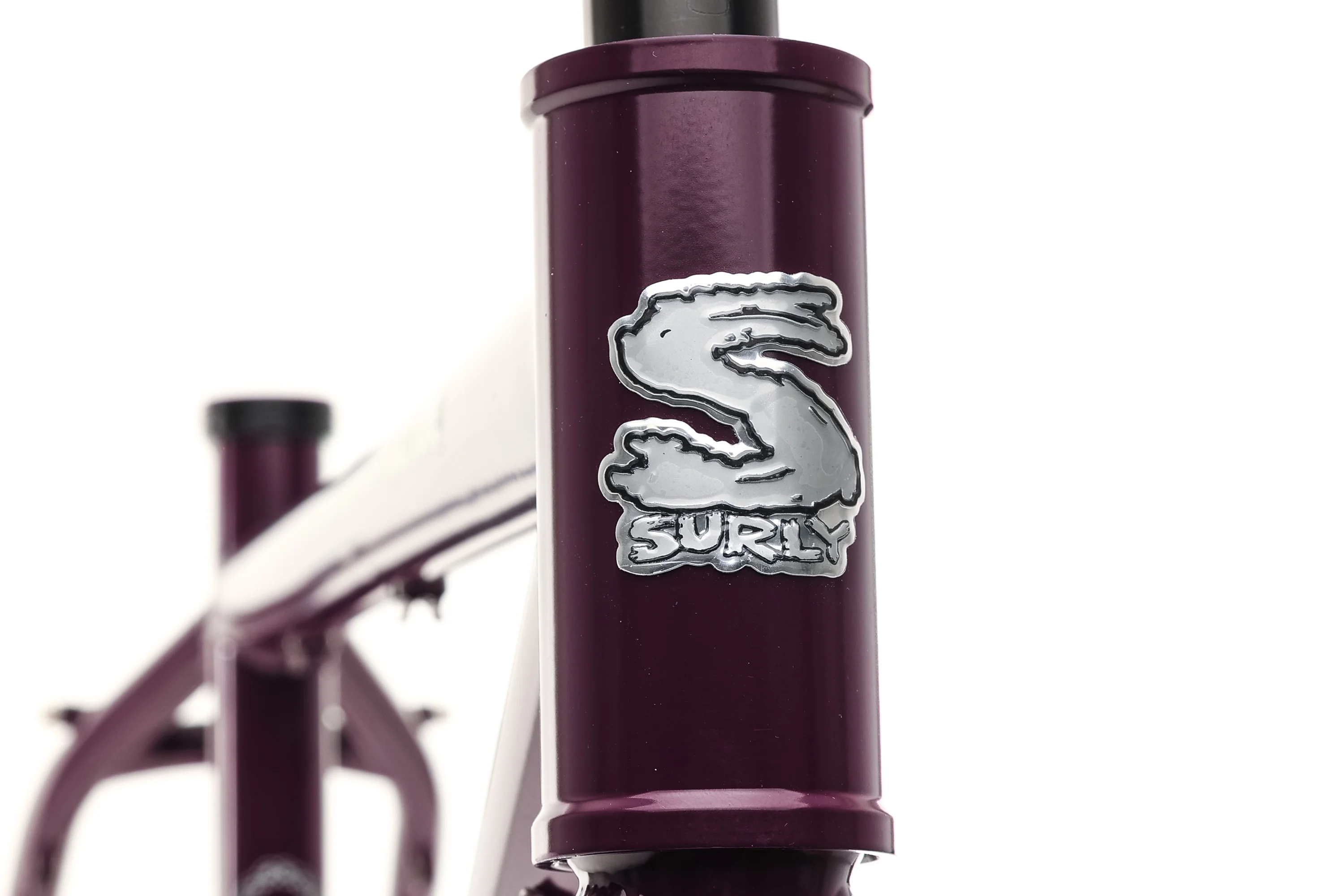 Surly Karate Monkey Frameset - Organic Eggplant - Image 4