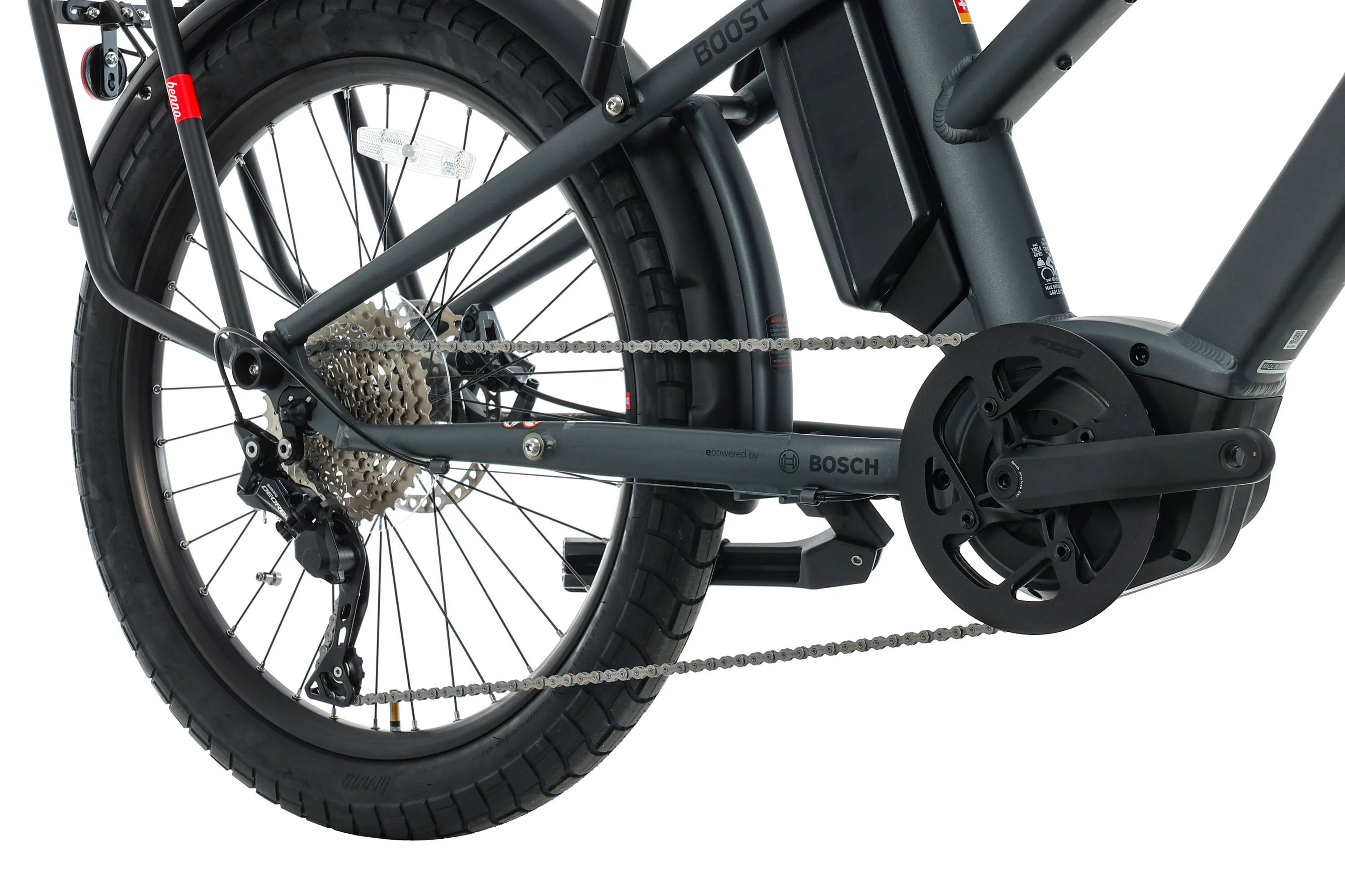 Benno Boost E 10D Class 3 Bosch Performance Sport Step Through Etility E-Bike - 2023, One Size - Image 3
