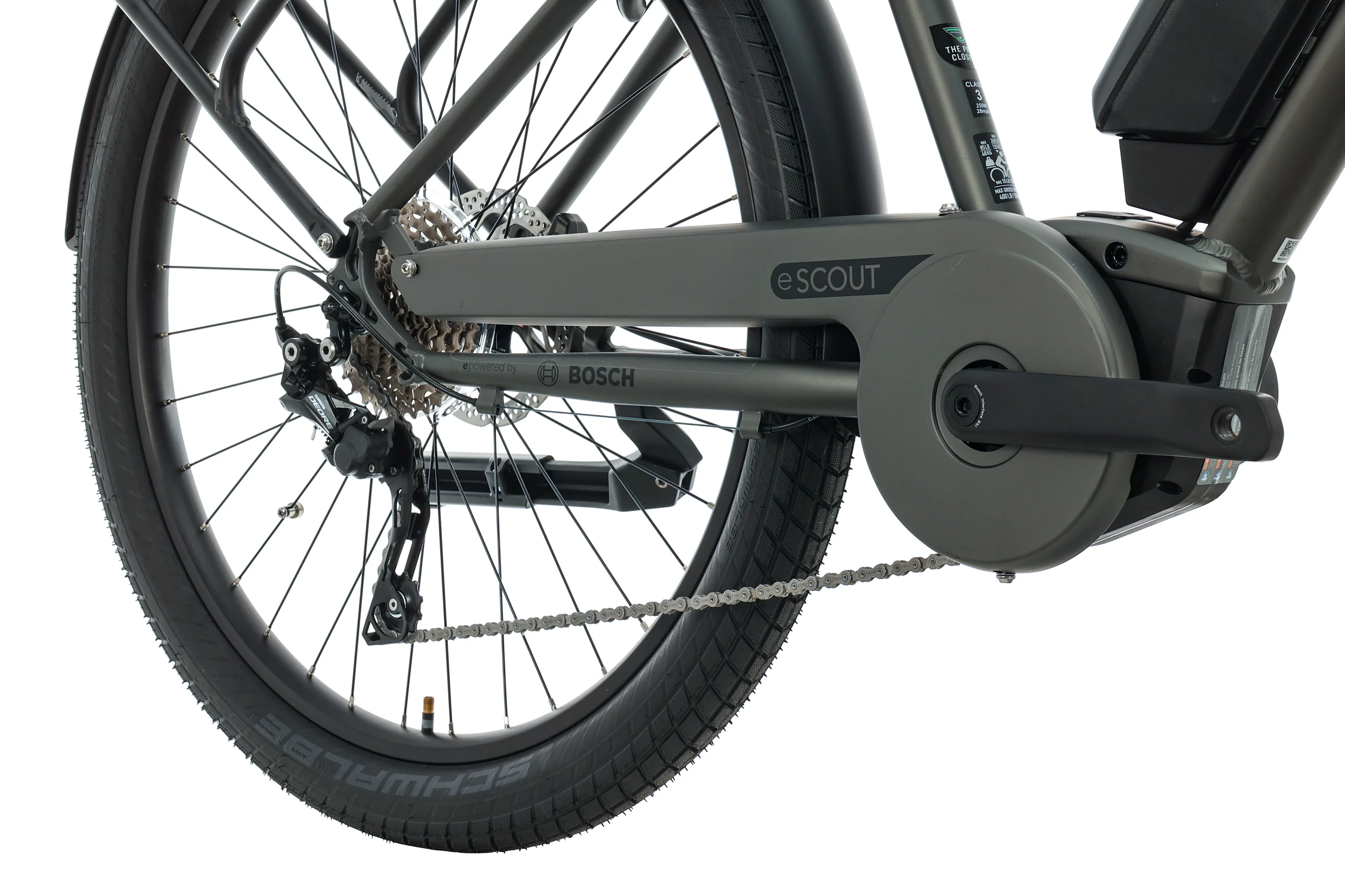 Benno eScout 10D Class 3 Bosch Performance Line Sport Commuter E-Bike - 2023, Large - Image 3