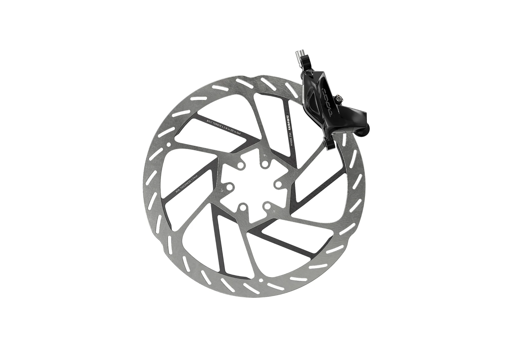 SRAM Code Silver Stealth Aluminum Lever Brake Set C1 - Image 6