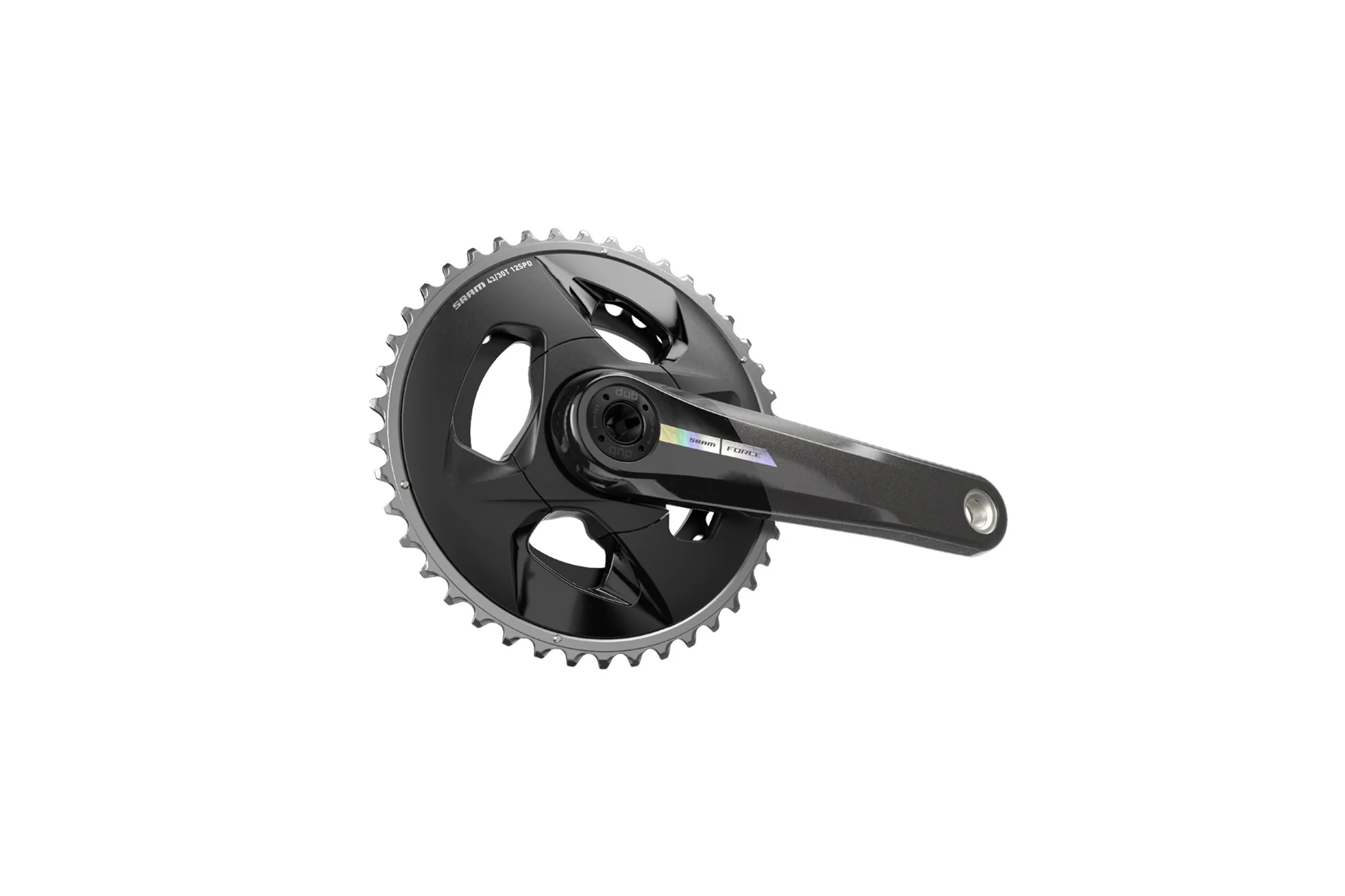 SRAM Force Wide D2 Carbon 2x12 Speed Crankset - Image 2