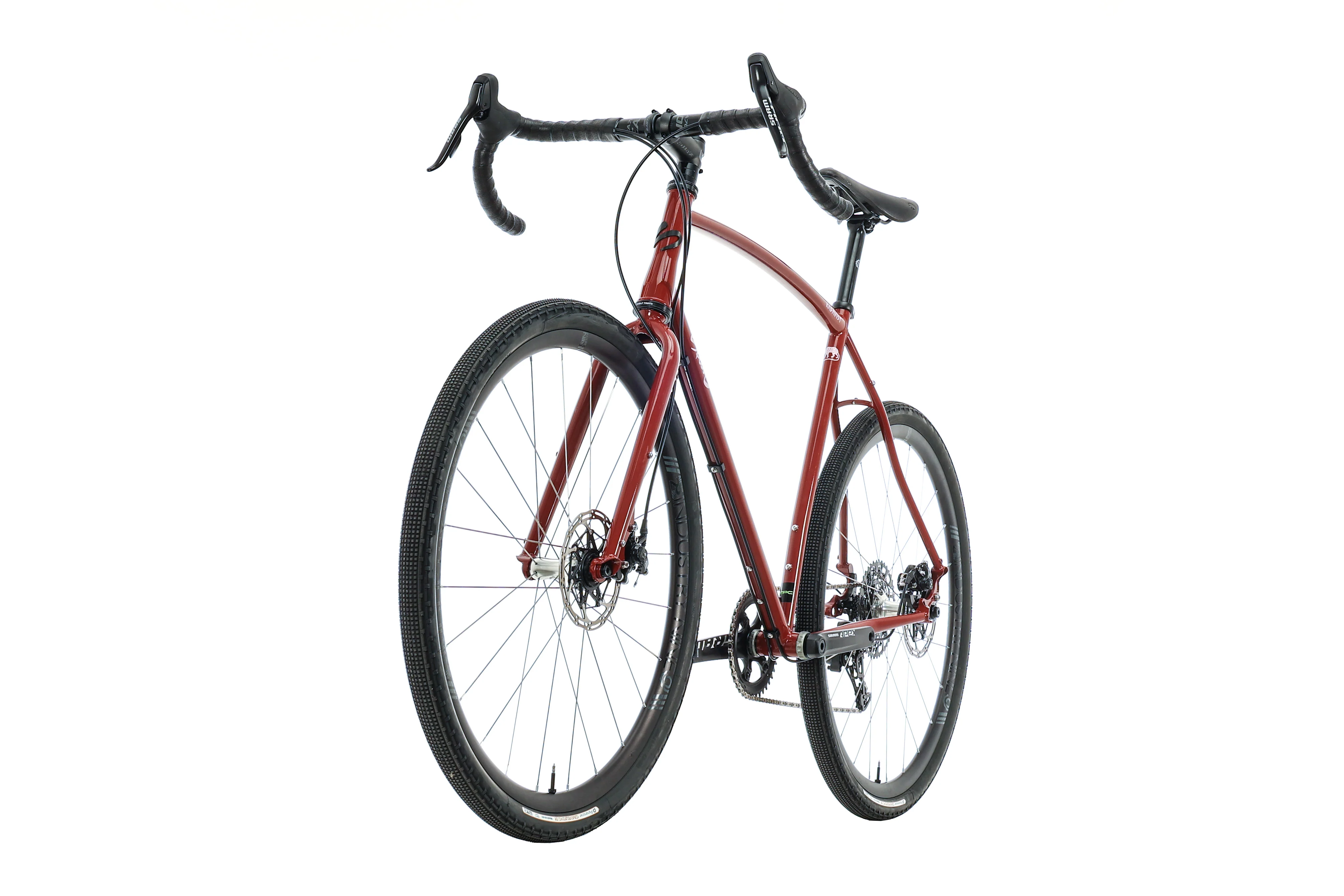 Sklar X Radavist Super Something Apex All-Road Gravel Bike Burgundy Something  - 2023, 60cm - Image 4