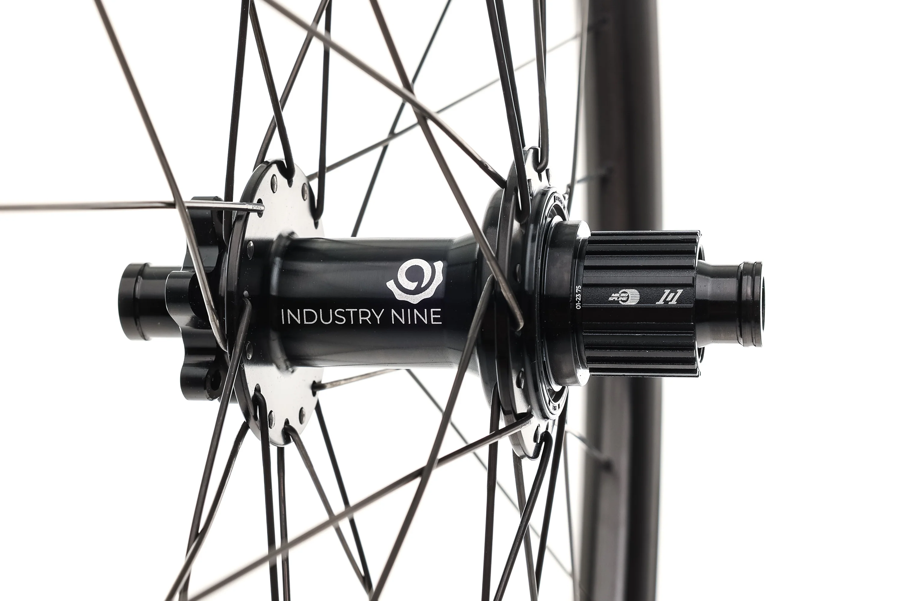 We Are One Composites Revolution Faction w/ i9 Hubs Carbon Tubeless 29" Wheelset - Microspline - Image 3