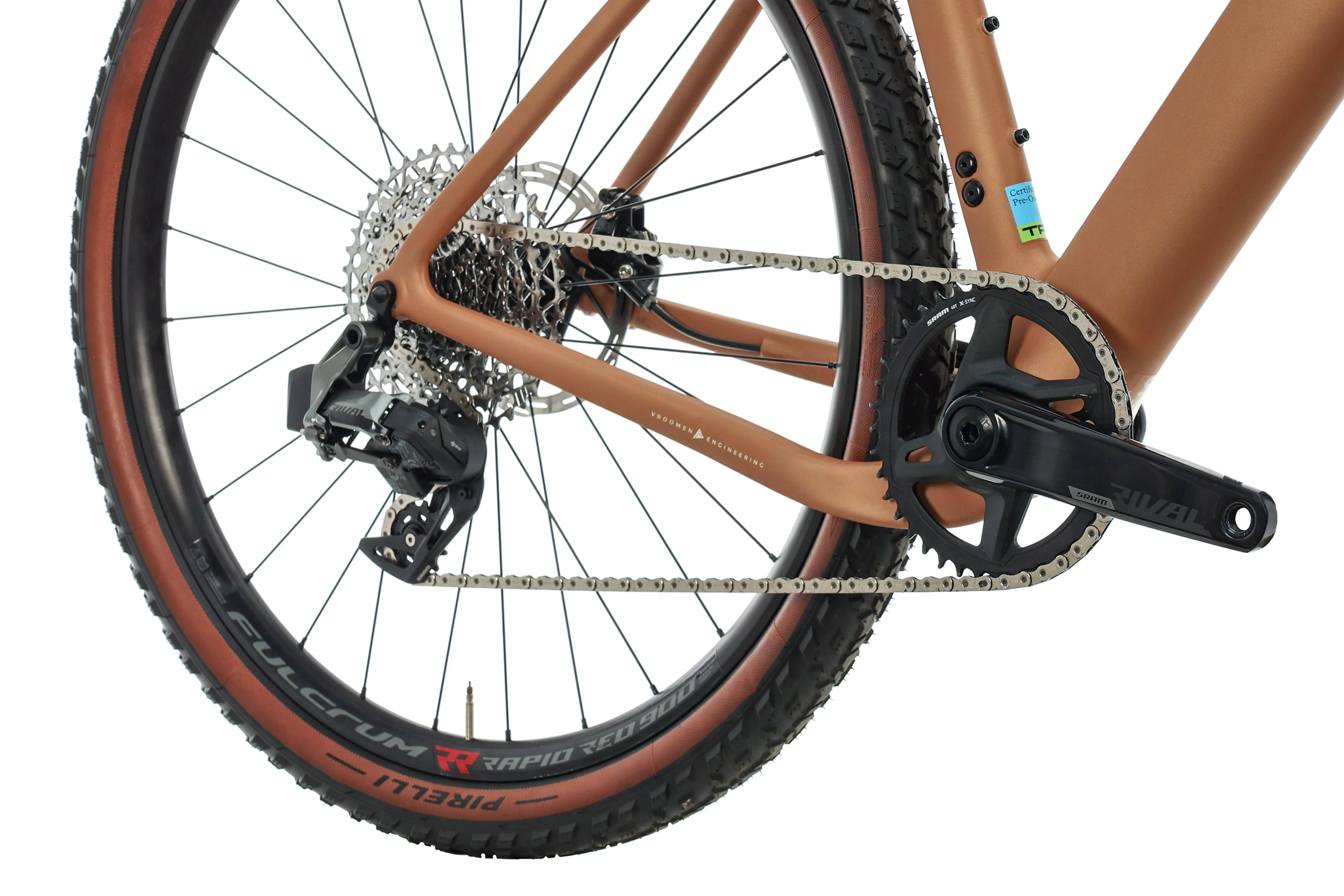3T Exploro Team Rival AXS XPLR Gravel Bike - 2023, Small - Image 3