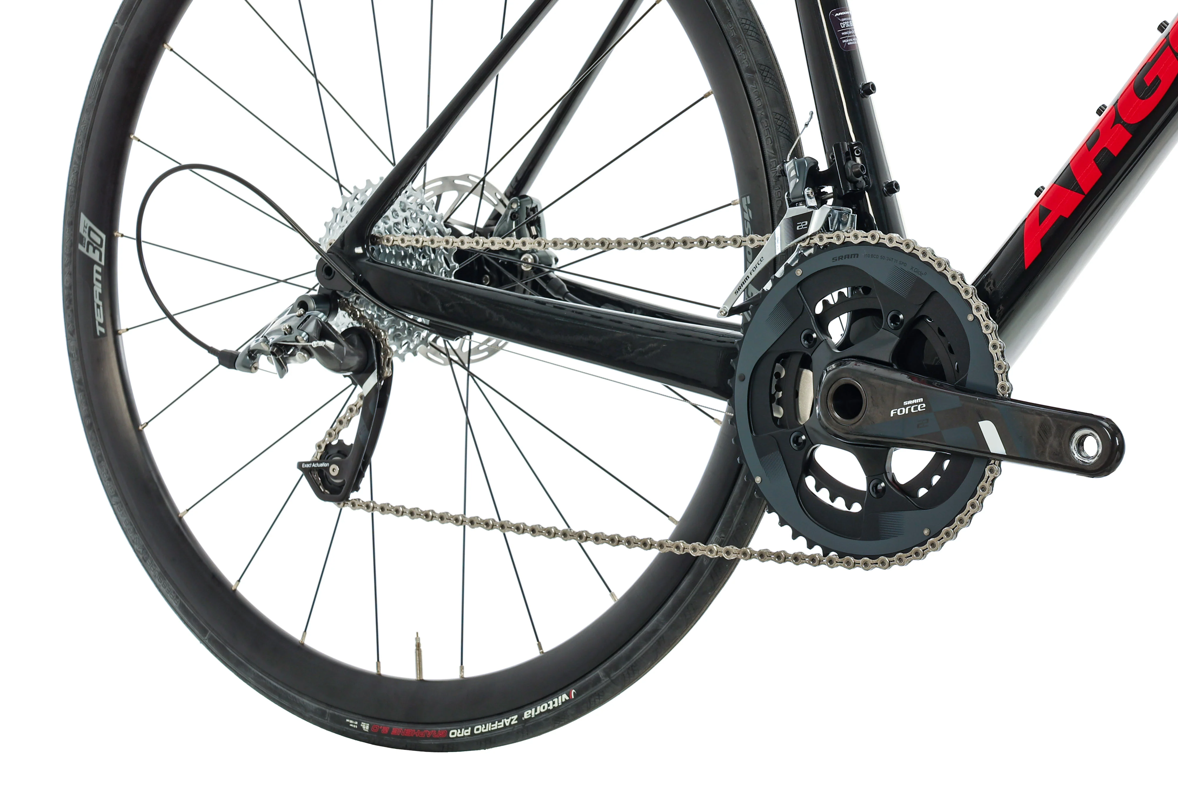 Argon 18 Gallium CS SRAM Force 22 Road Bike - 2023, X-Small - Image 3