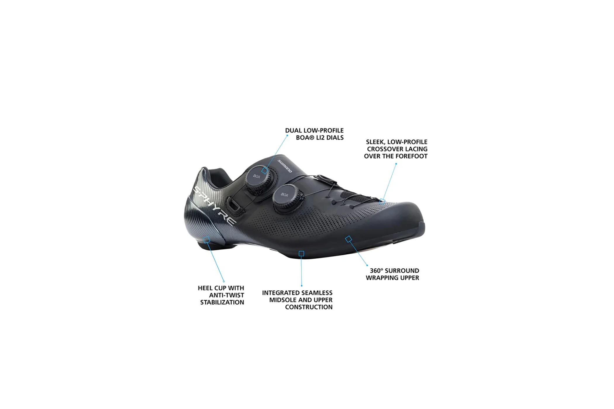 Shimano SH-RC903E S-PHYRE Wide Road Shoes - Image 5