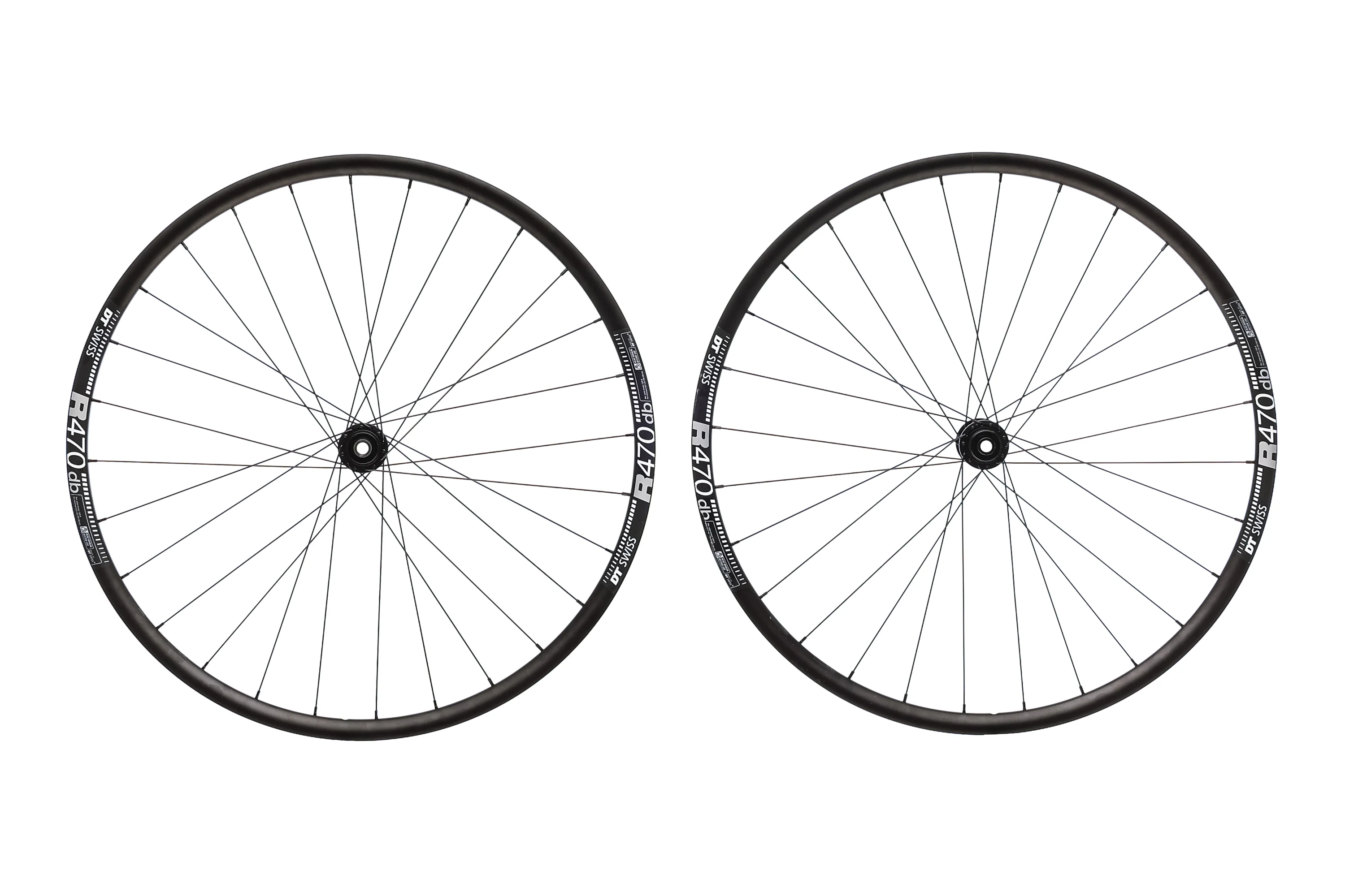 DT Swiss R 470 Alloy Tubeless 700c Wheelset - Image 2