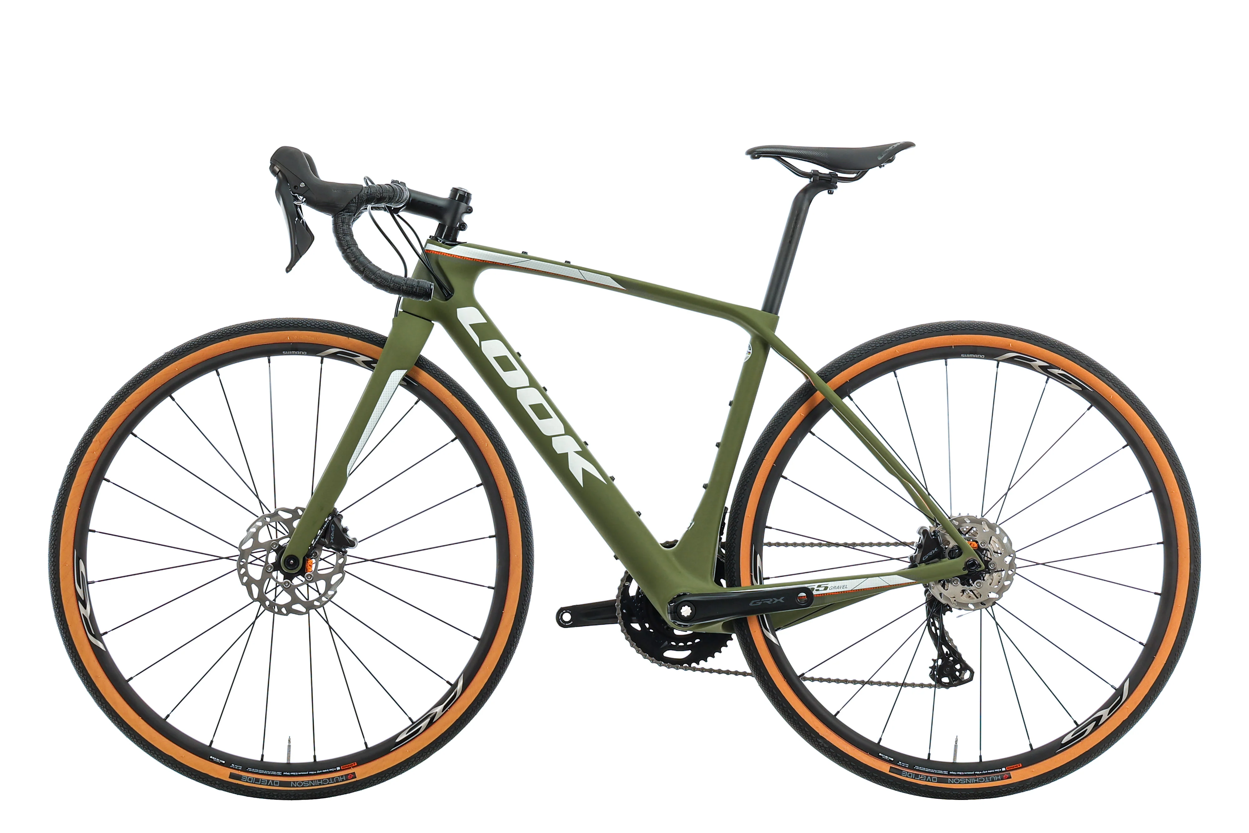 LOOK 765 Gravel Green Mat Gravel Bike - 2023, X-Small - Image 2