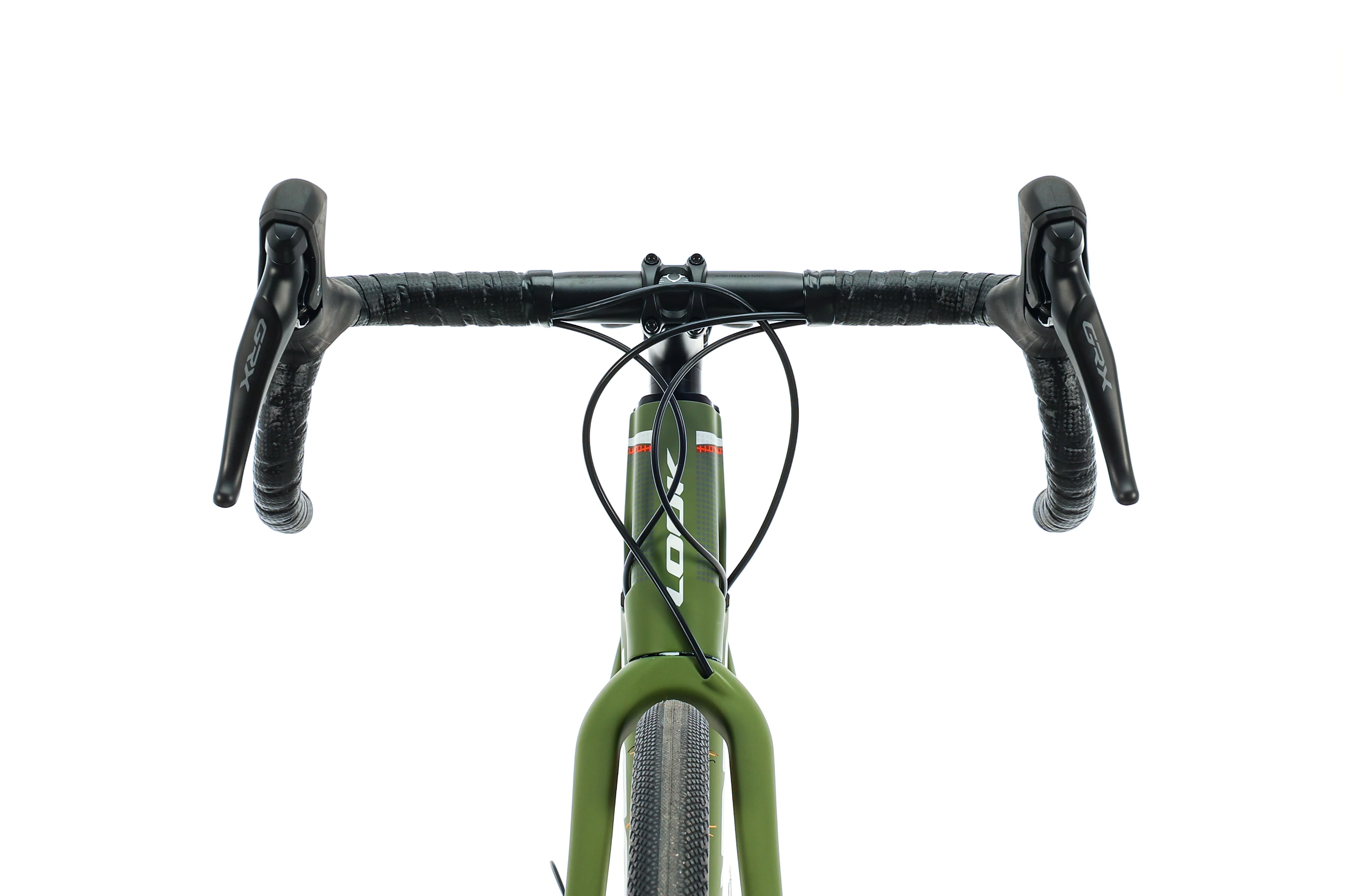 LOOK 765 Gravel Green Mat Gravel Bike - 2023, Medium - Image 5