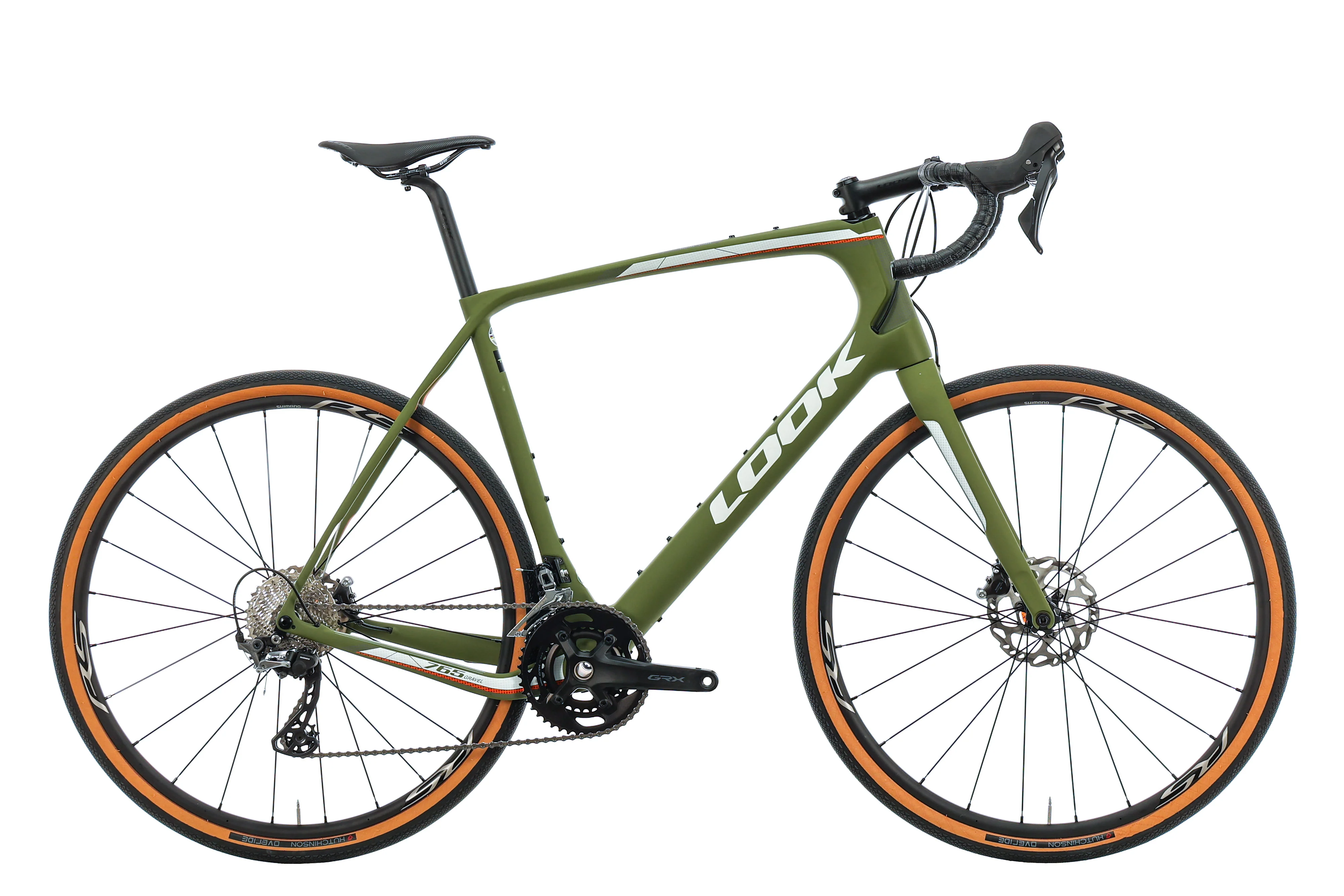 LOOK 765 Gravel Green Mat Gravel Bike - 2023, X-Large