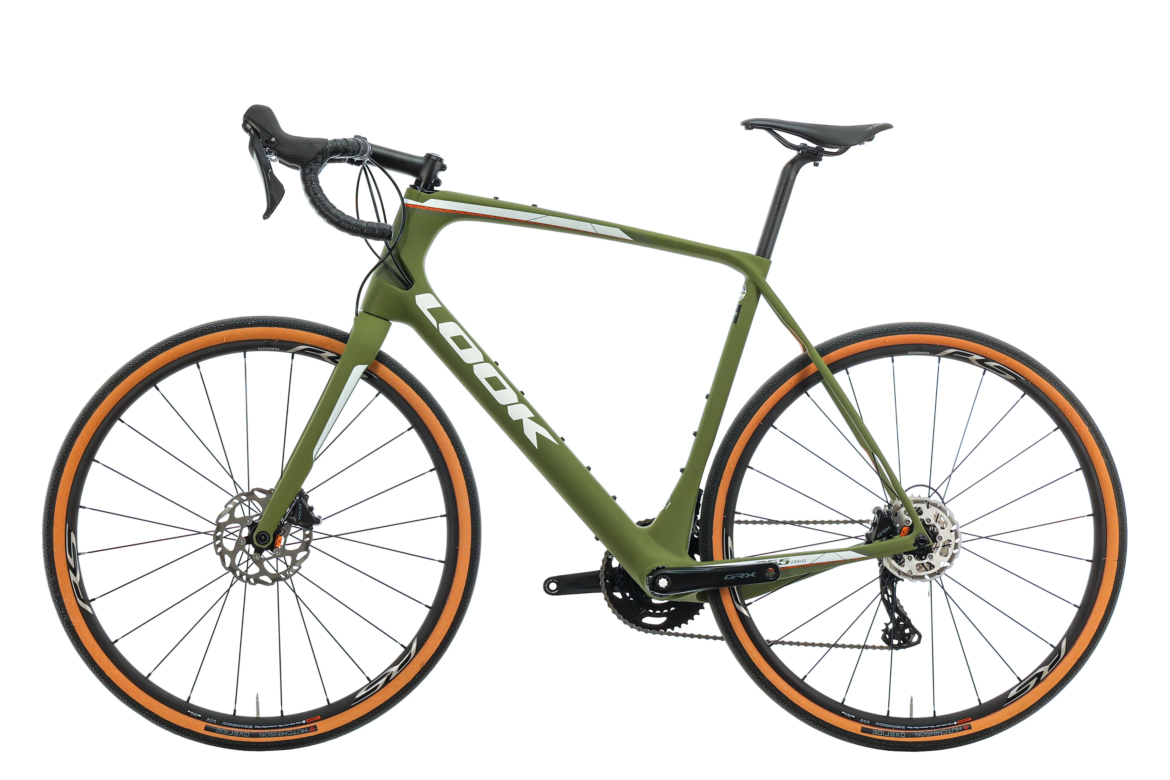 LOOK 765 Gravel Green Mat Gravel Bike - 2023, X-Large - Image 2