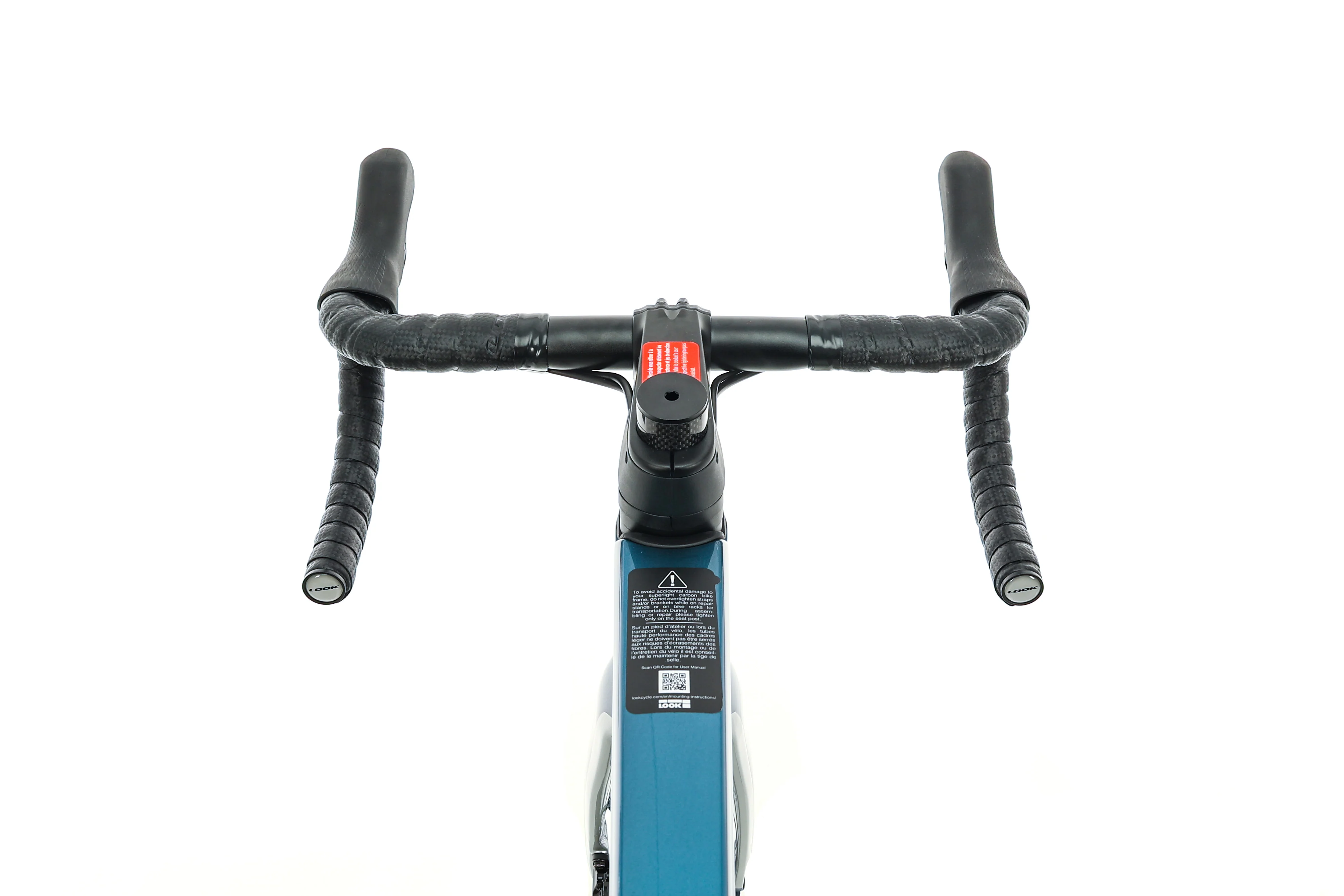 Look 795 Blade Disc Metallic Blue Silver Glossy Road Bike - 2023, Small - Image 6