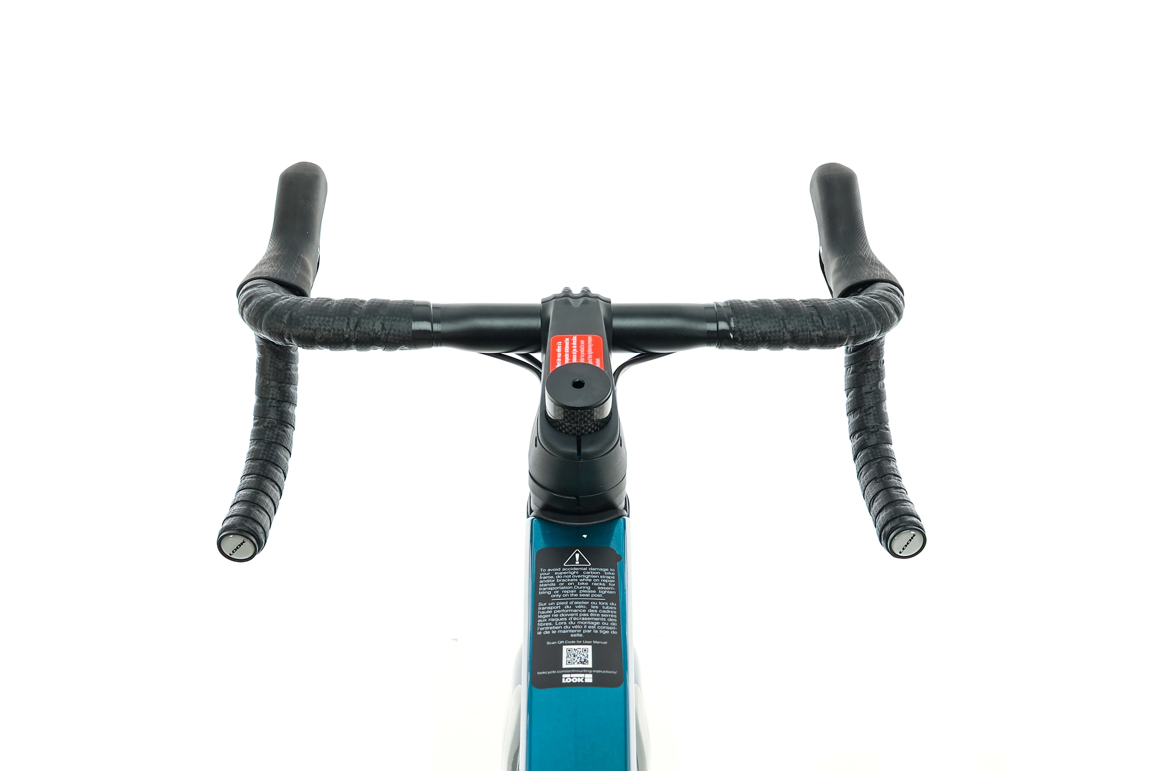 LOOK 795 Blade Disc Metallic Blue Silver Glossy Road Bike - 2022, Medium - Image 6