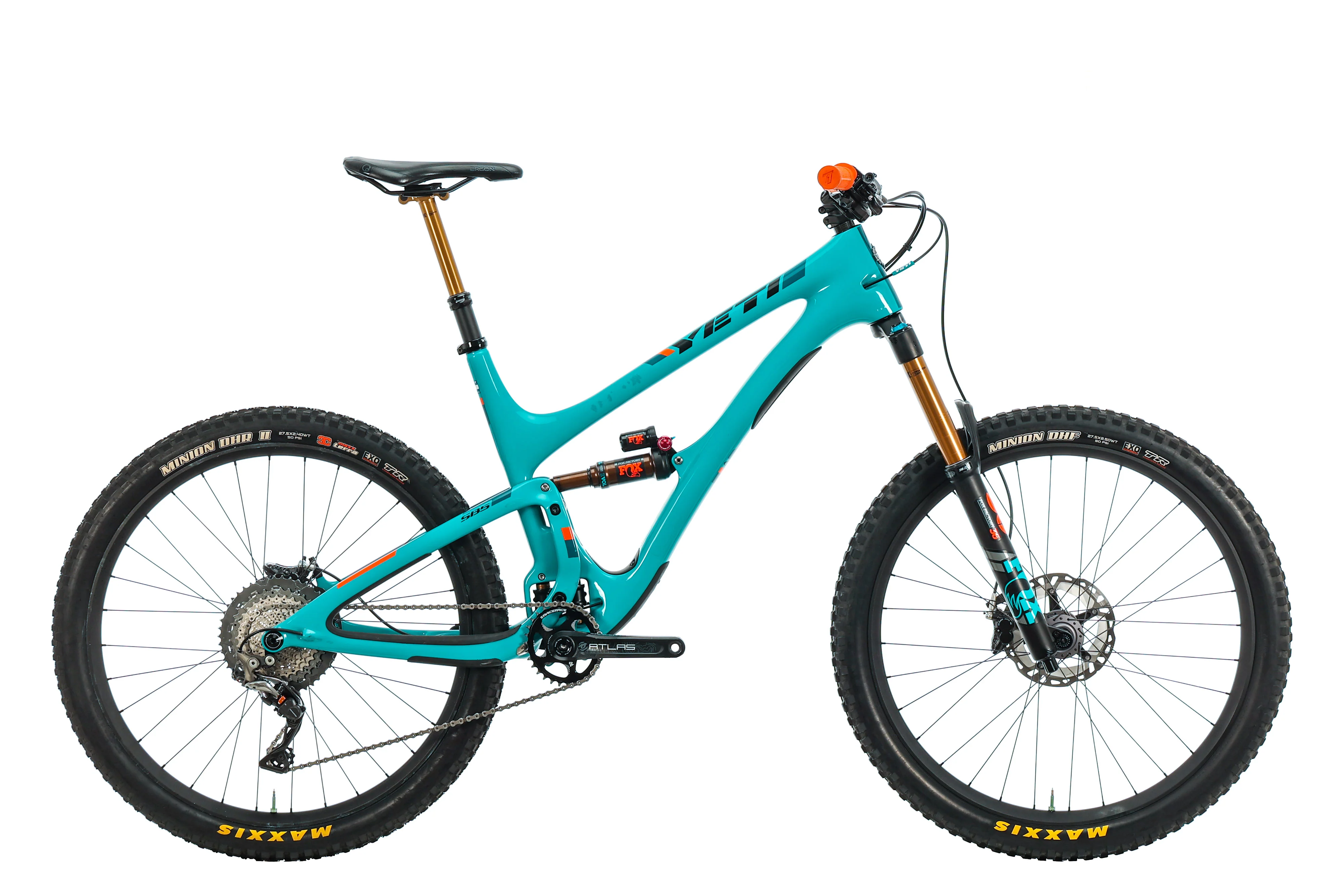 Yeti Cycles SB5 TURQ Lunch Ride Mountain Bike - 2018, Large