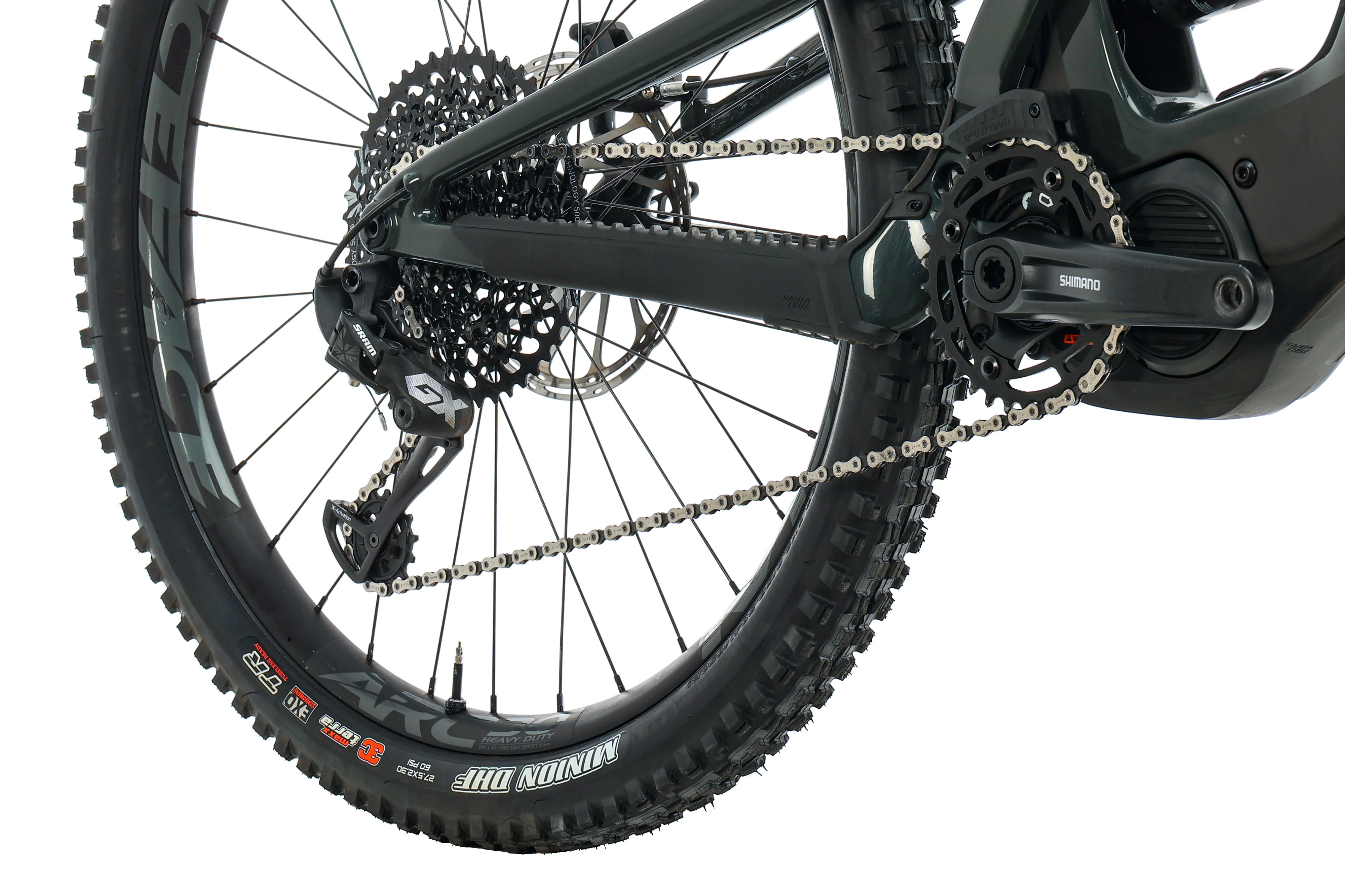 Santa Cruz Heckler Carbon CC S Mountain E-Bike - 2020, Medium - Image 3