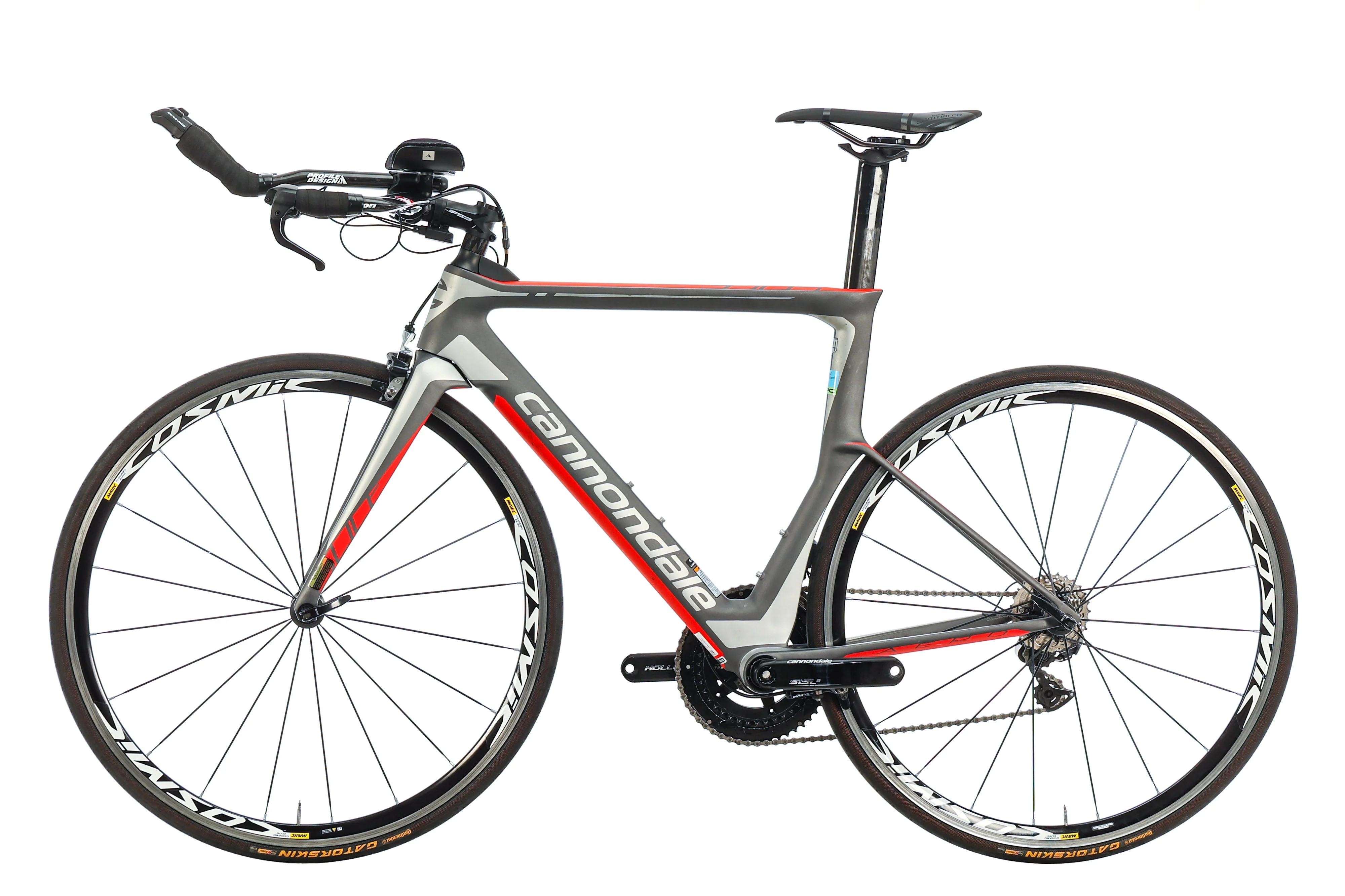Cannondale Slice Hi-MOD Dura Ace Di2 Triathlon Bike - 2017, 54cm - Image 2
