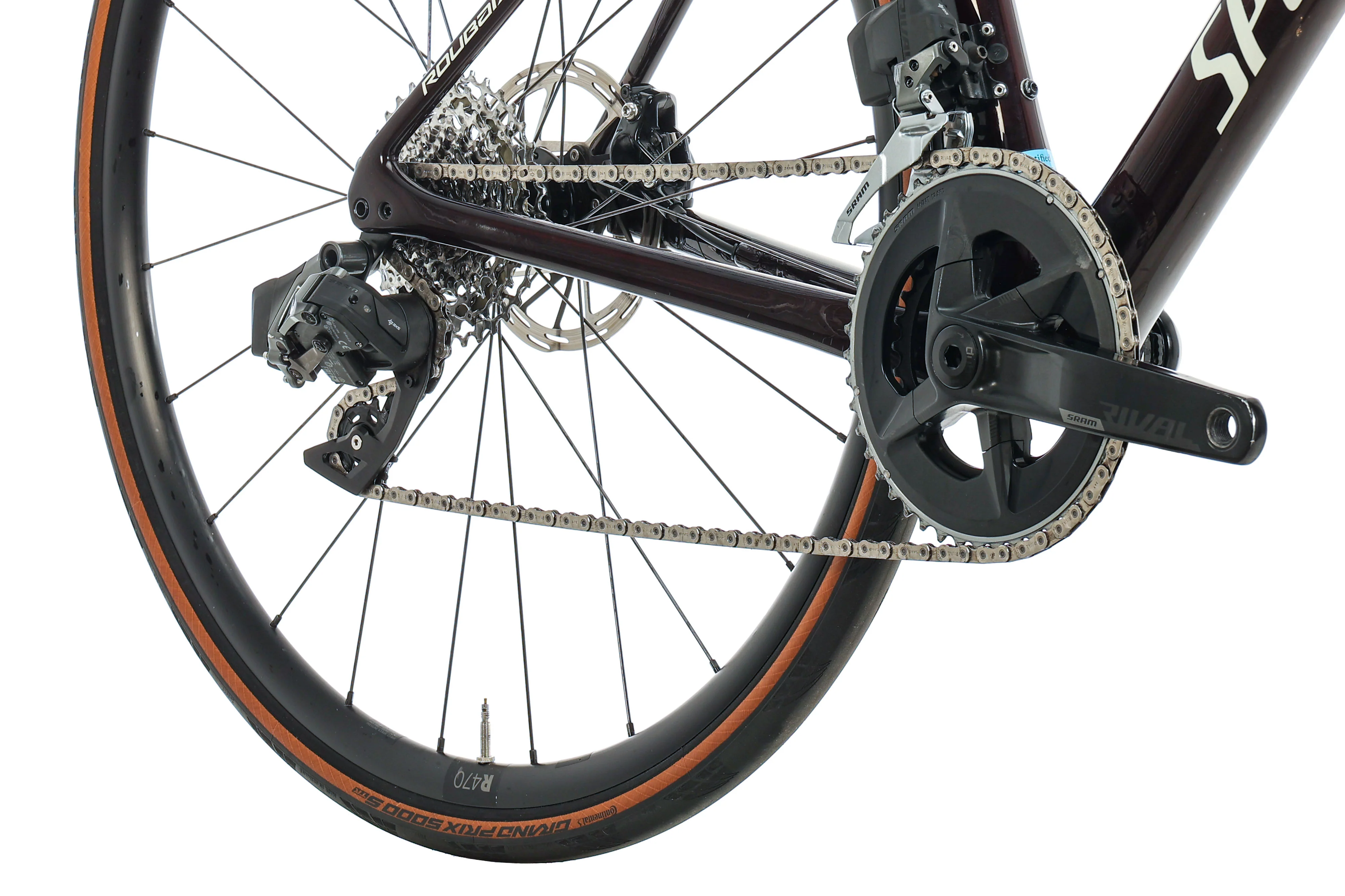 Specialized Roubaix Comp SRAM Rival eTap AXS Road Bike - 2023, 54cm - Image 3