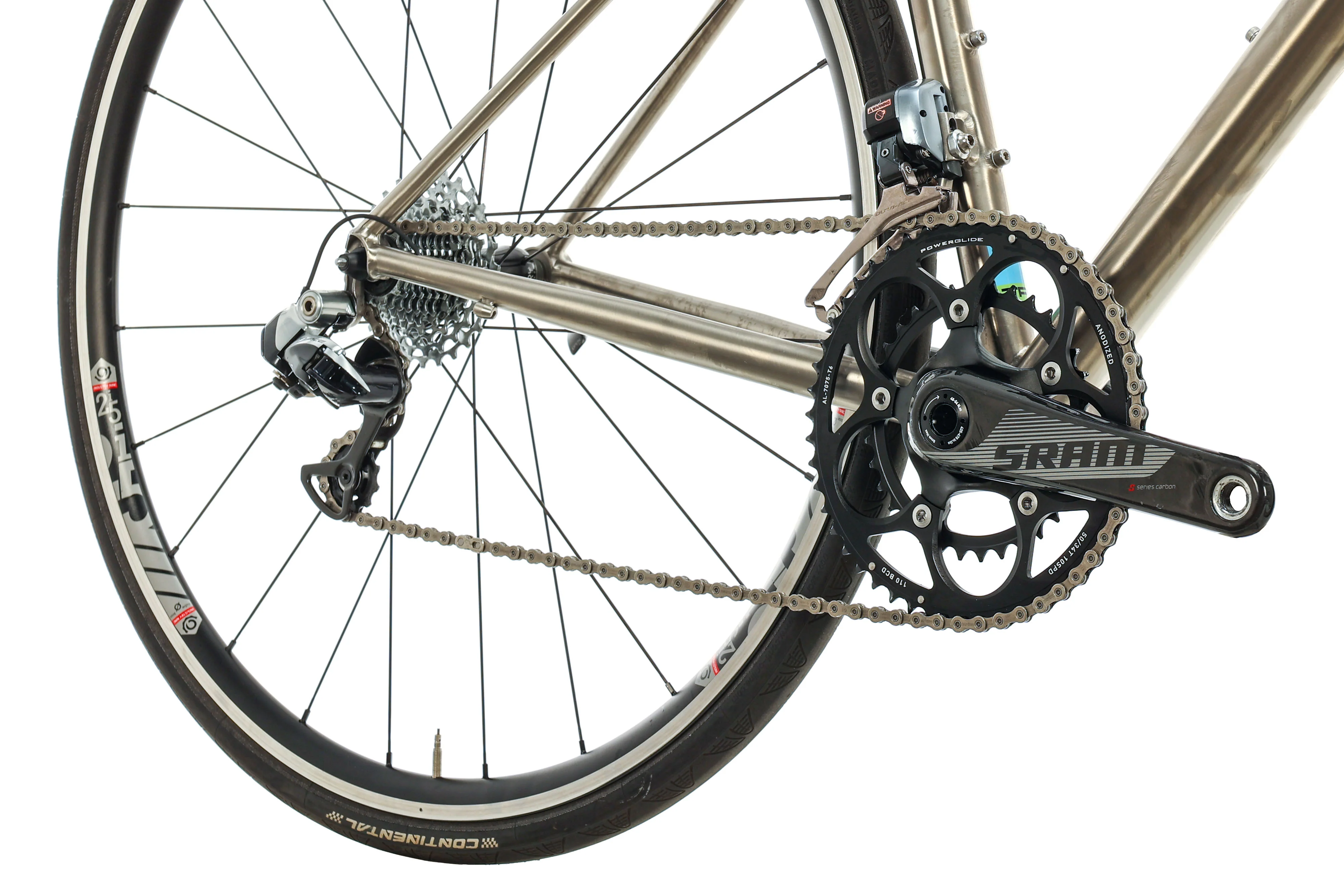 Waltly Titanium Custom Road Bike - 49cm - Image 3