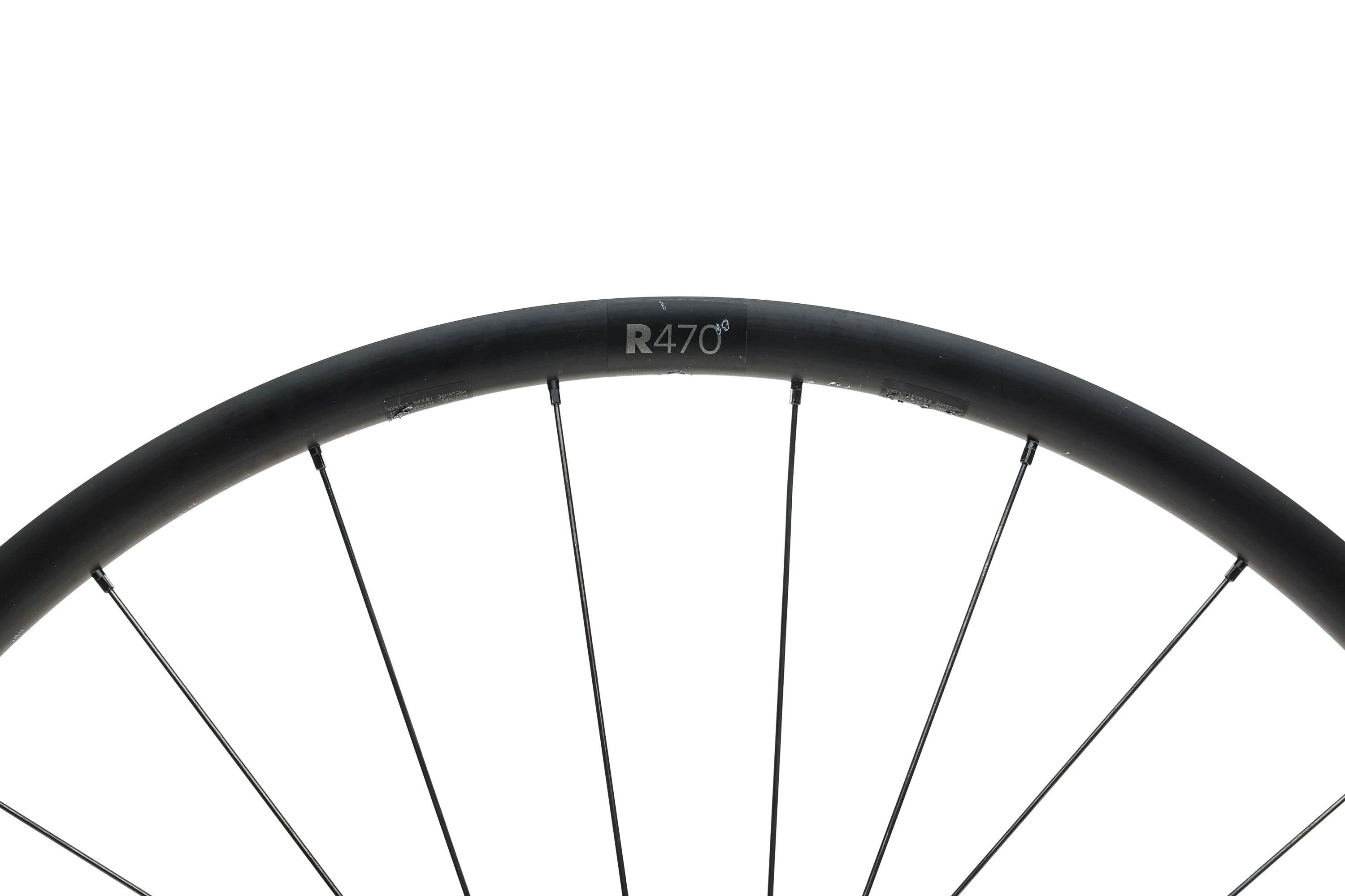 DT Swiss R470 Aluminum Tubeless 700c Wheelset - Image 7