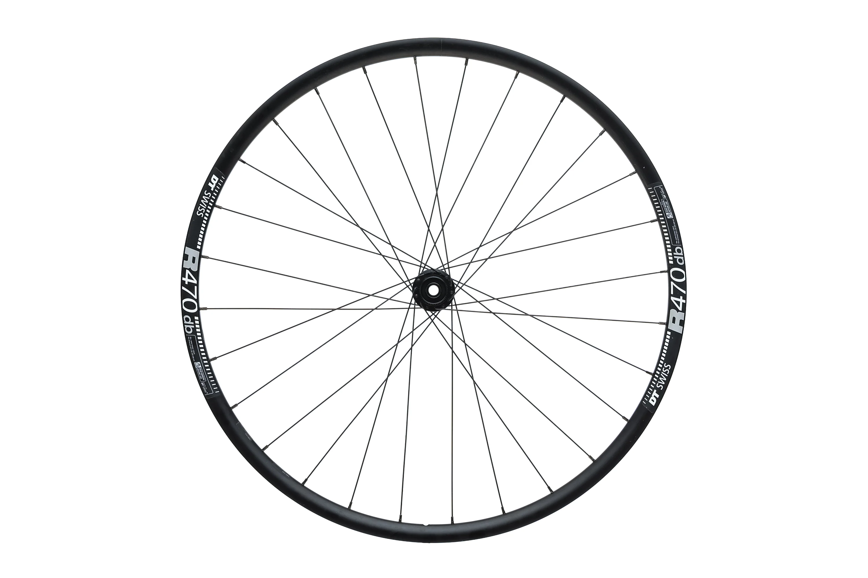 DT Swiss R470 Aluminum Tubeless 700c Front Wheel - Image 2