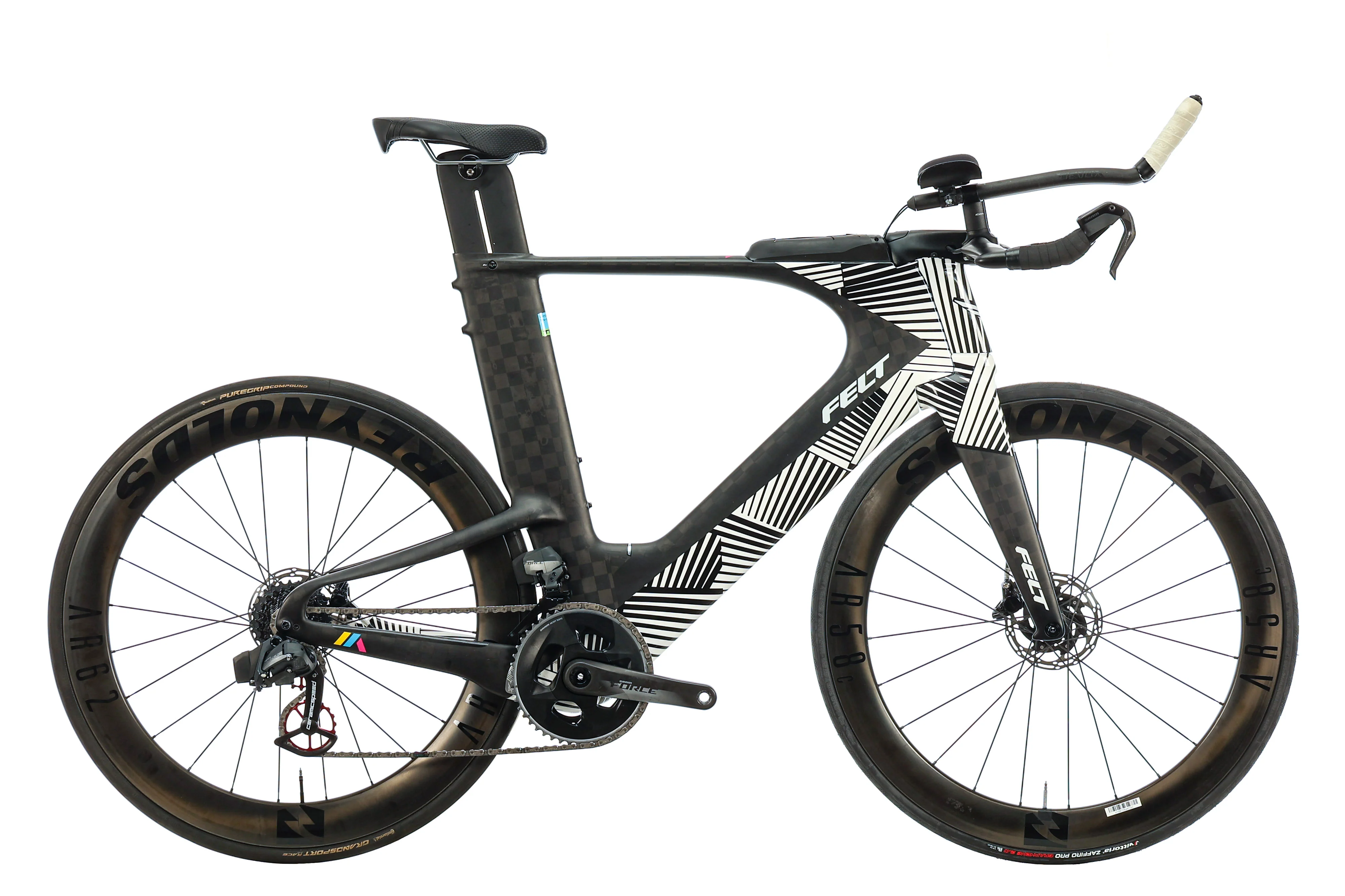 Felt IA Advanced Force eTap AXS Triathlon Bike - 2020, 58cm