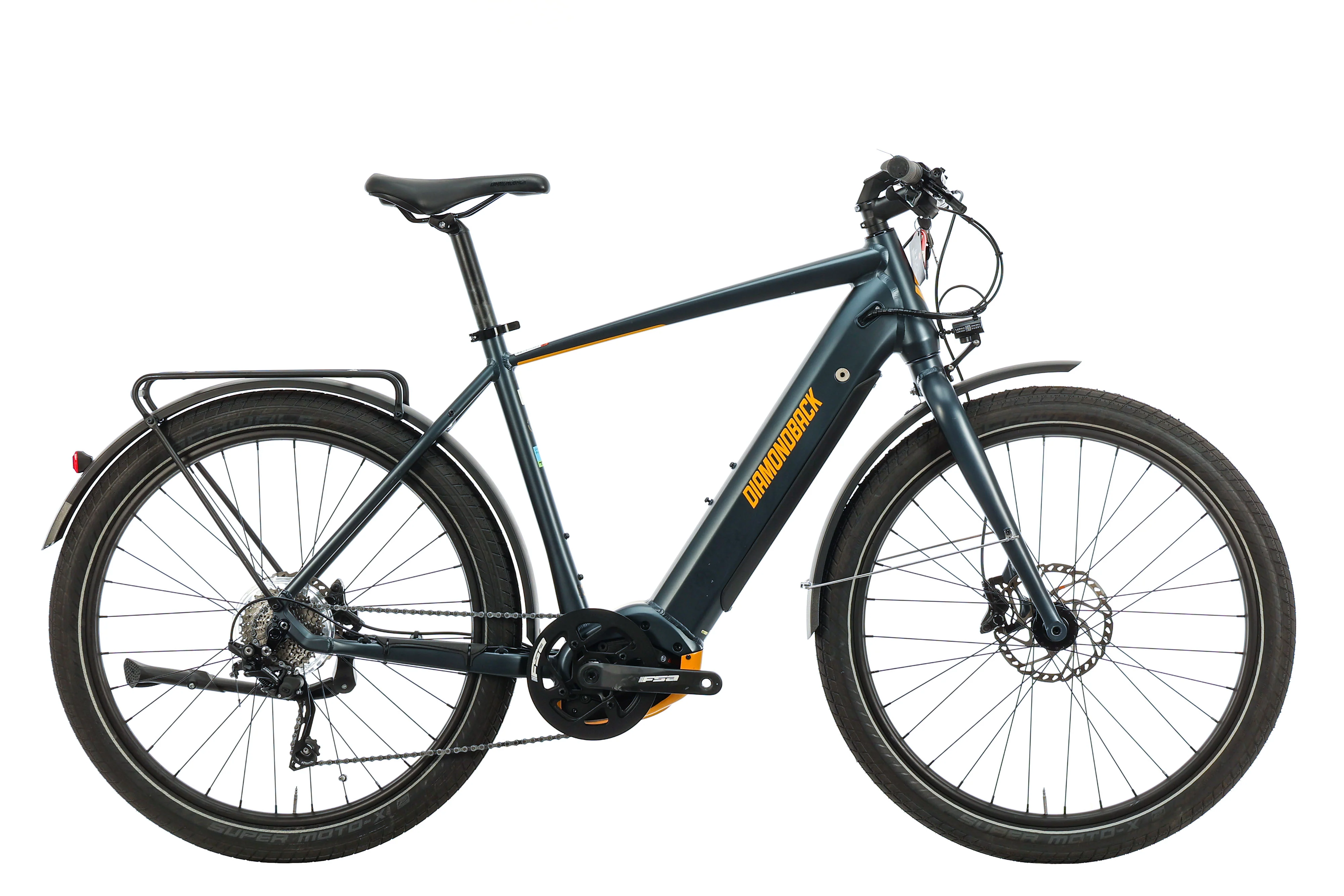 Diamondback Union 2 Commuter E-Bike - 2021, X-Large