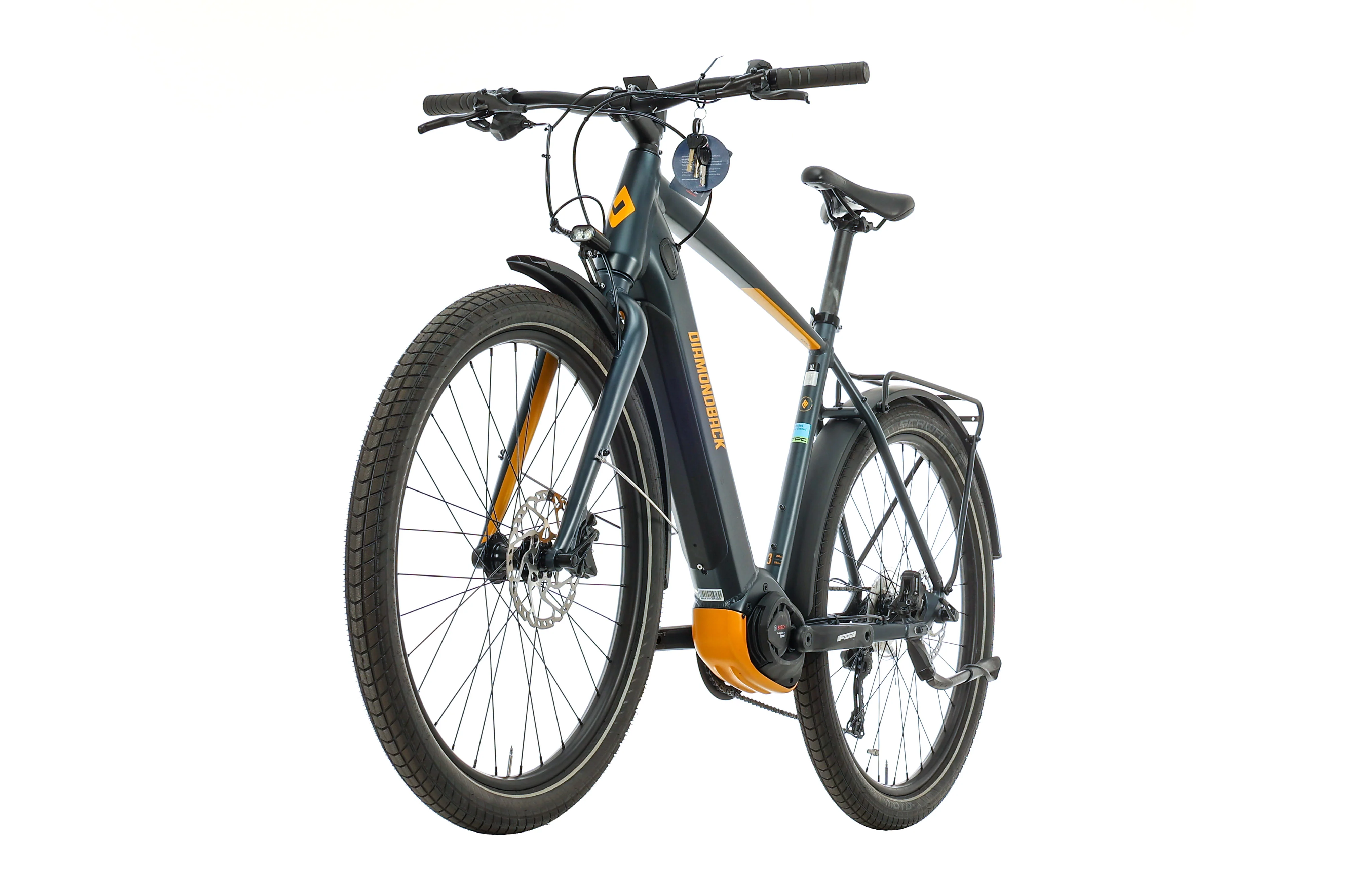 Diamondback Union 2 Commuter E-Bike - 2021, X-Large - Image 4