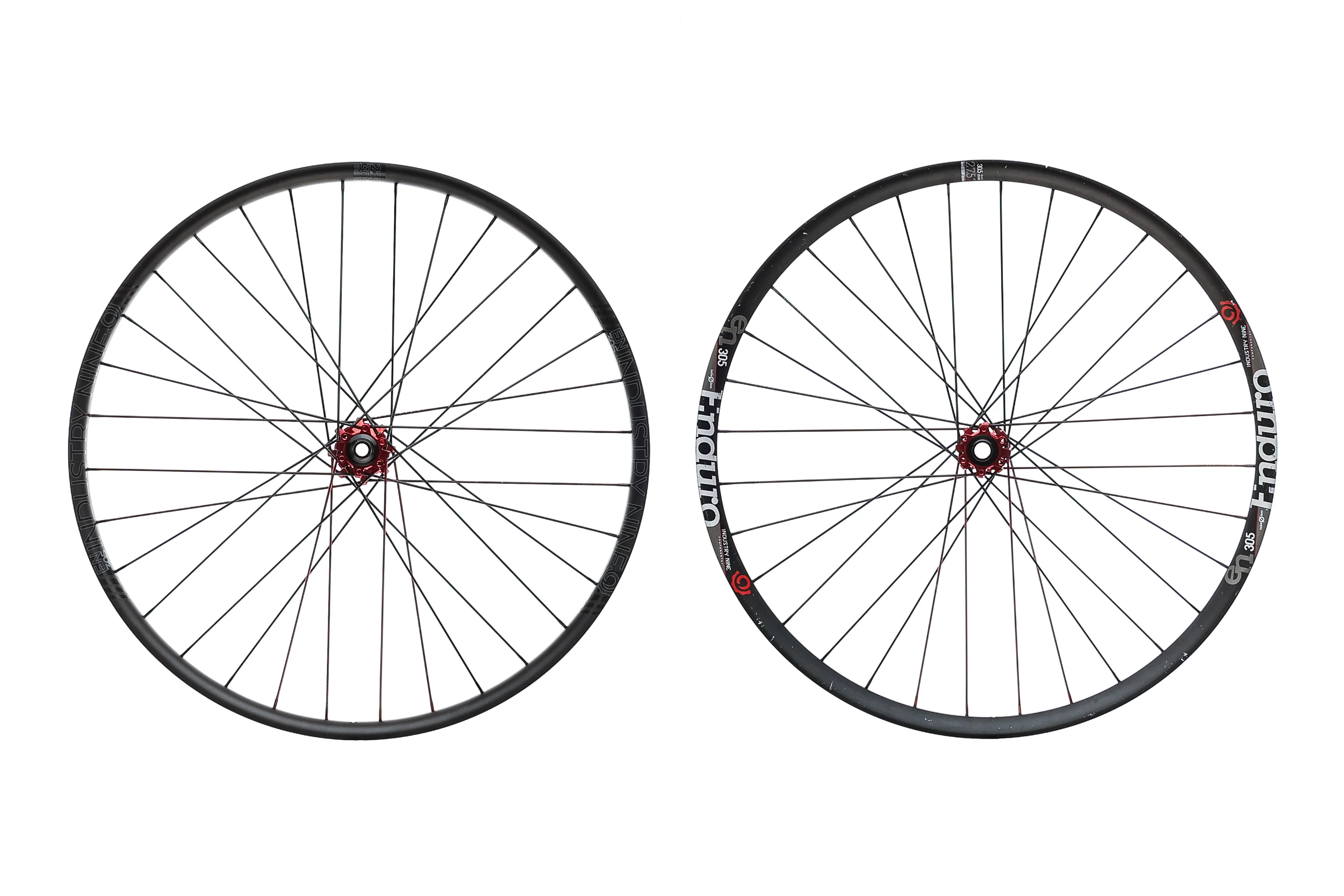 Industry Nine Enduro 305 V3 Aluminum Tubeless 27.5" Wheelset - Image 2