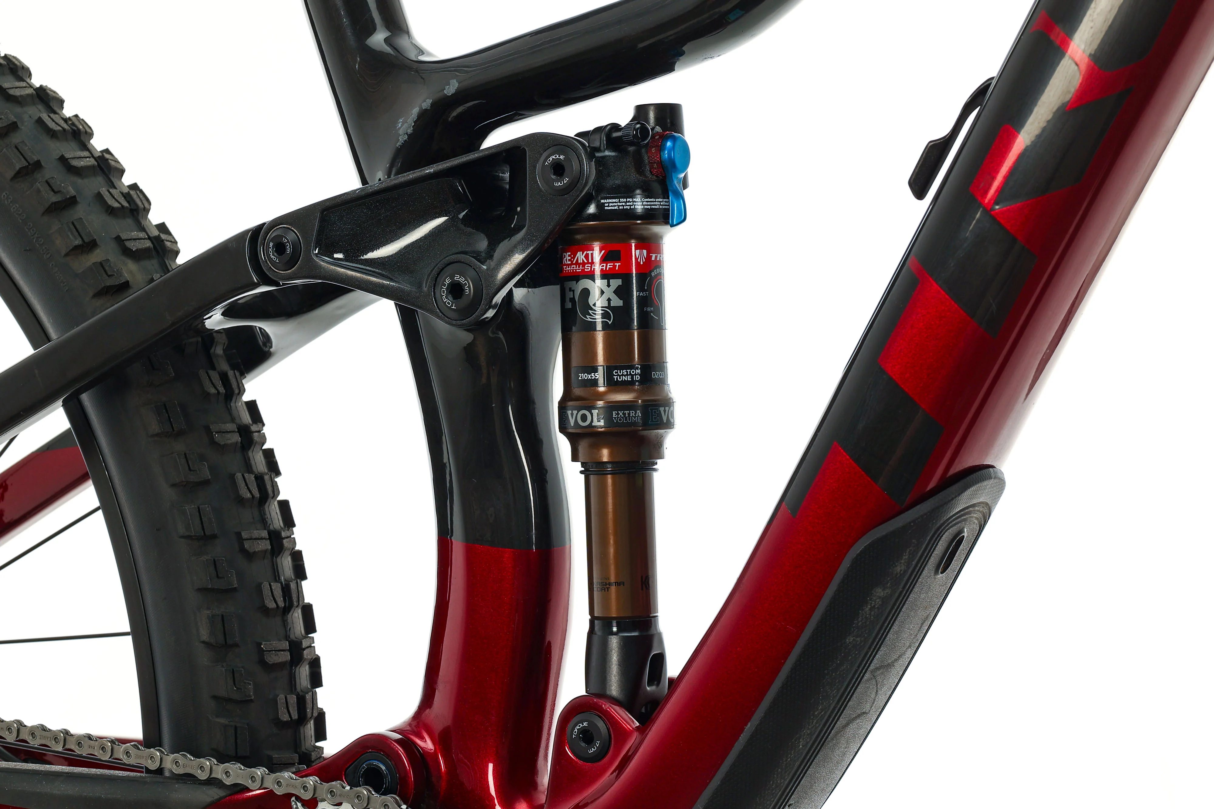 Trek Fuel EX 9.8 GX AXS Gen 5 Mountain Bike - 2022, Small - Image 4