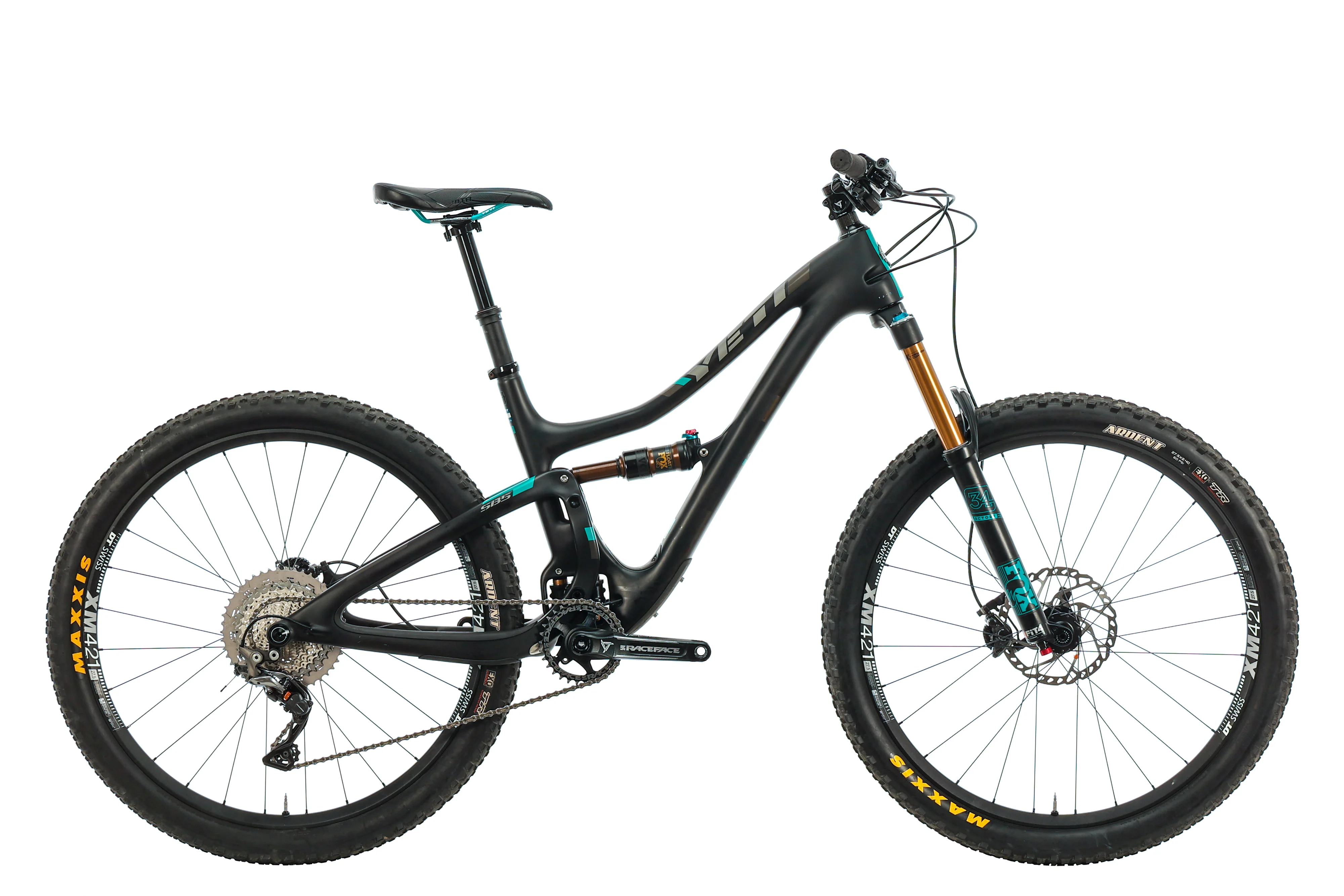 Yeti SB5 TURQ XT Mountain Bike - 2017, Small