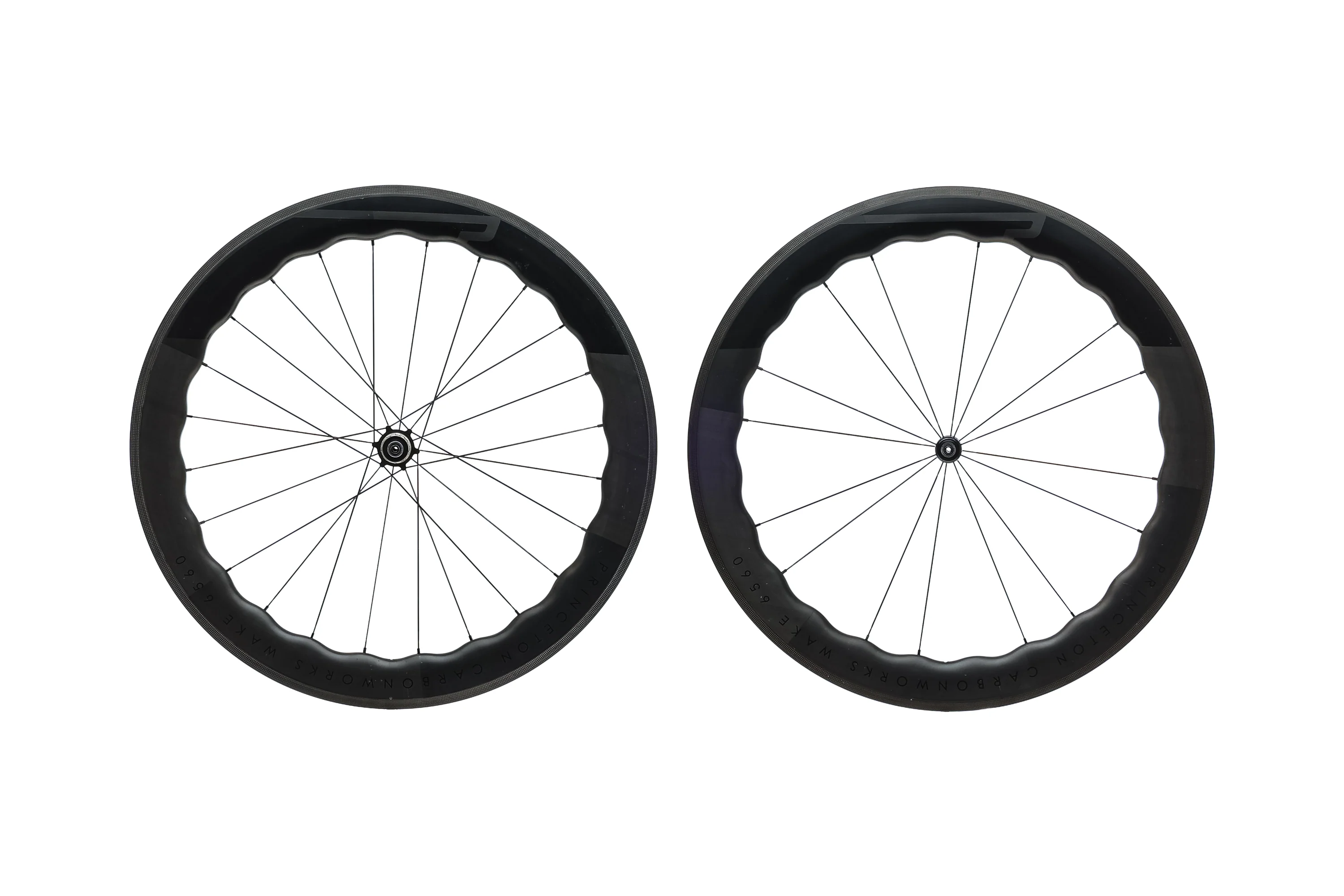 Princeton Carbonworks Wake 6560 Carbon Tubeless 700c Wheelset